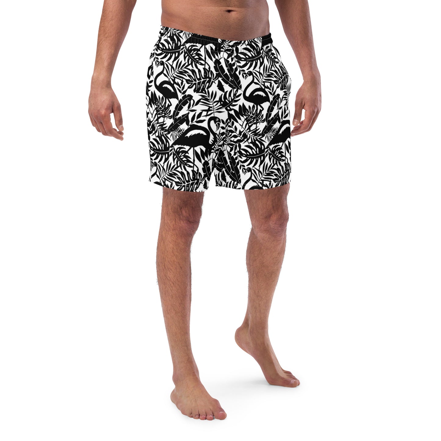 Men's Swim Trunks (Glamourange Mens Swim Trunks By Patterns - 0018 Model)