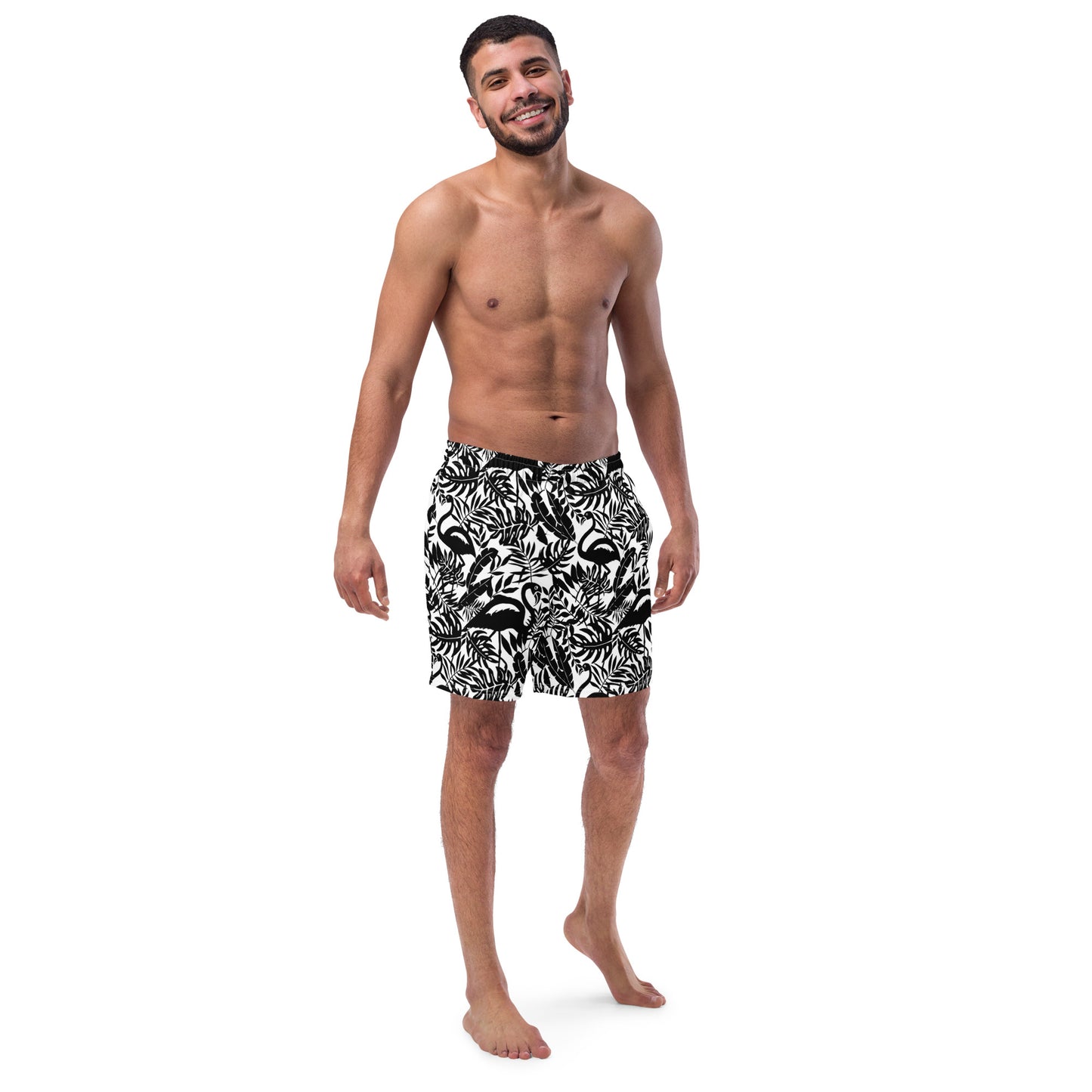 Men's Swim Trunks (Glamourange Mens Swim Trunks By Patterns - 0018 Model)