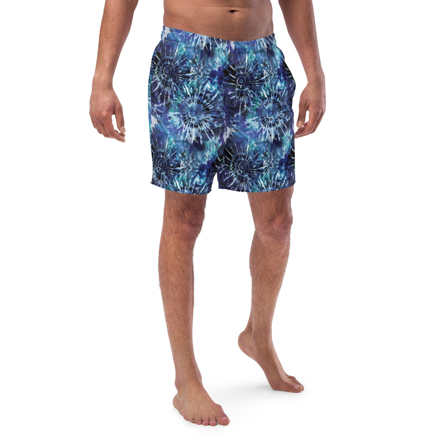 Men's Swim Trunks (Glamourange Mens Swim Trunks By Patterns - 0019 Model)