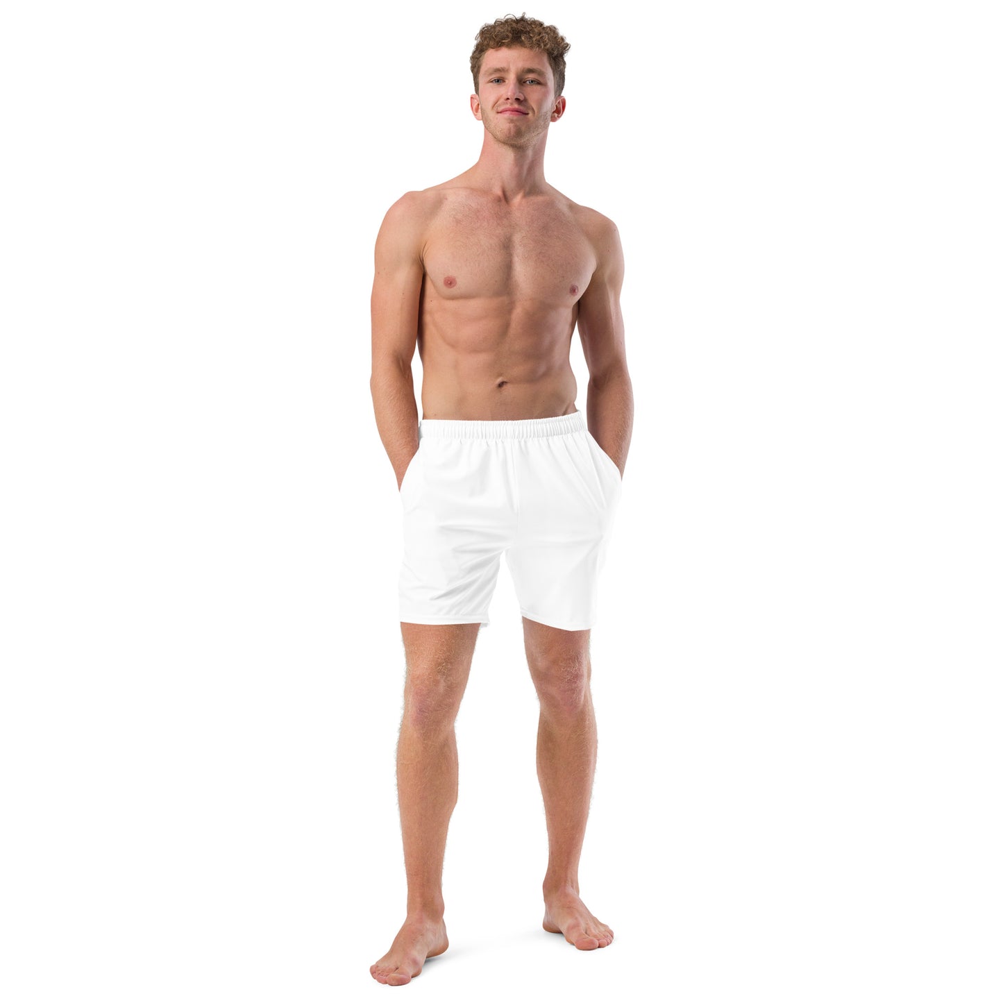 Men's Swim Trunks (Glamourange Mens Swim Trunks By Colours - 002 Model)