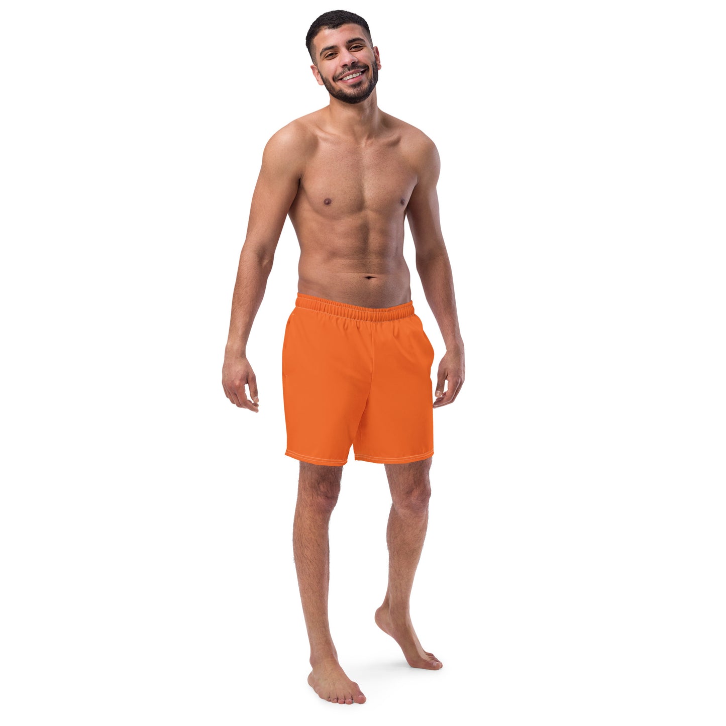 Men's Swim Trunks (Glamourange Mens Swim Trunks By Colours - 004 Model)