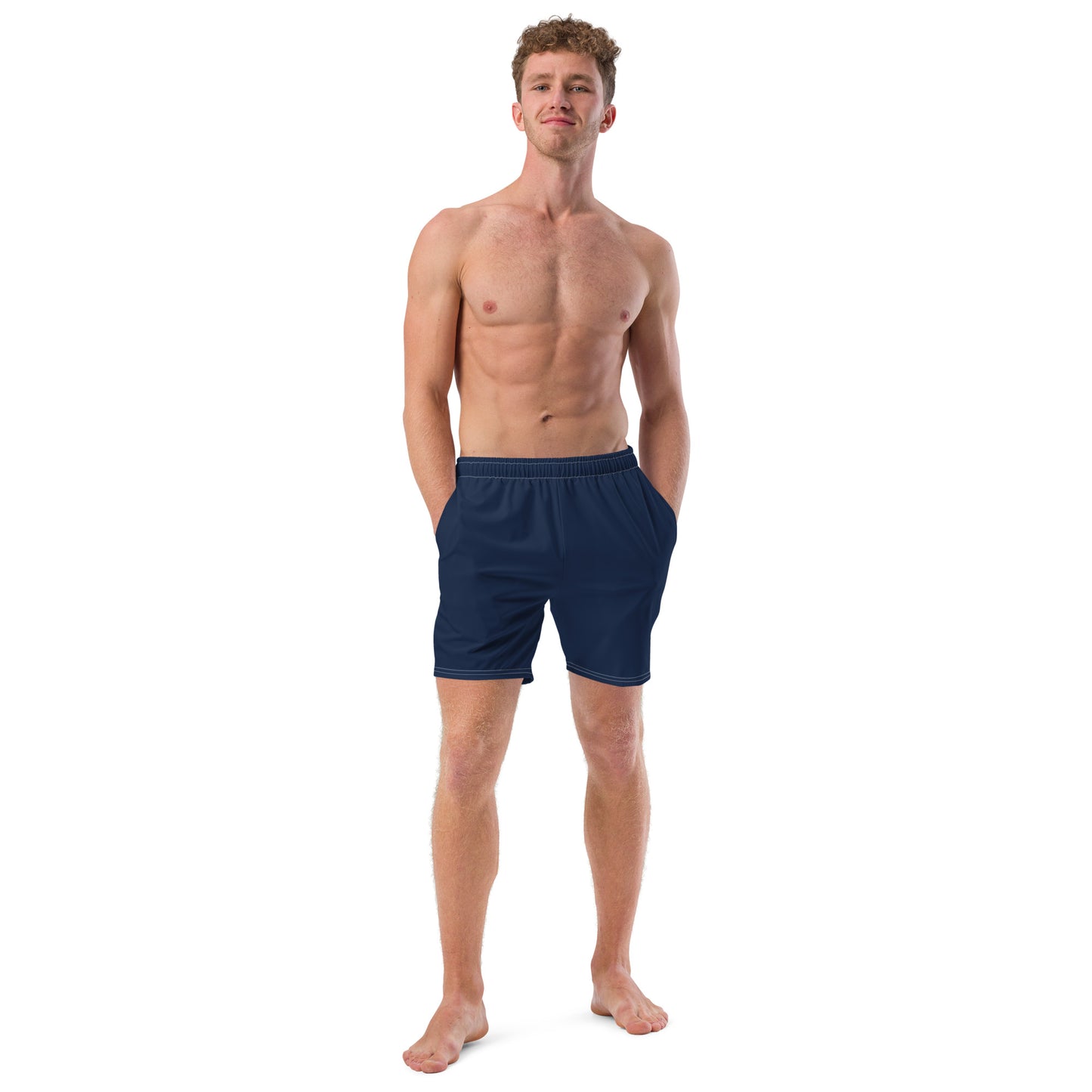 Men's Swim Trunks (Glamourange Mens Swim Trunks By Colours - 0010 Model)