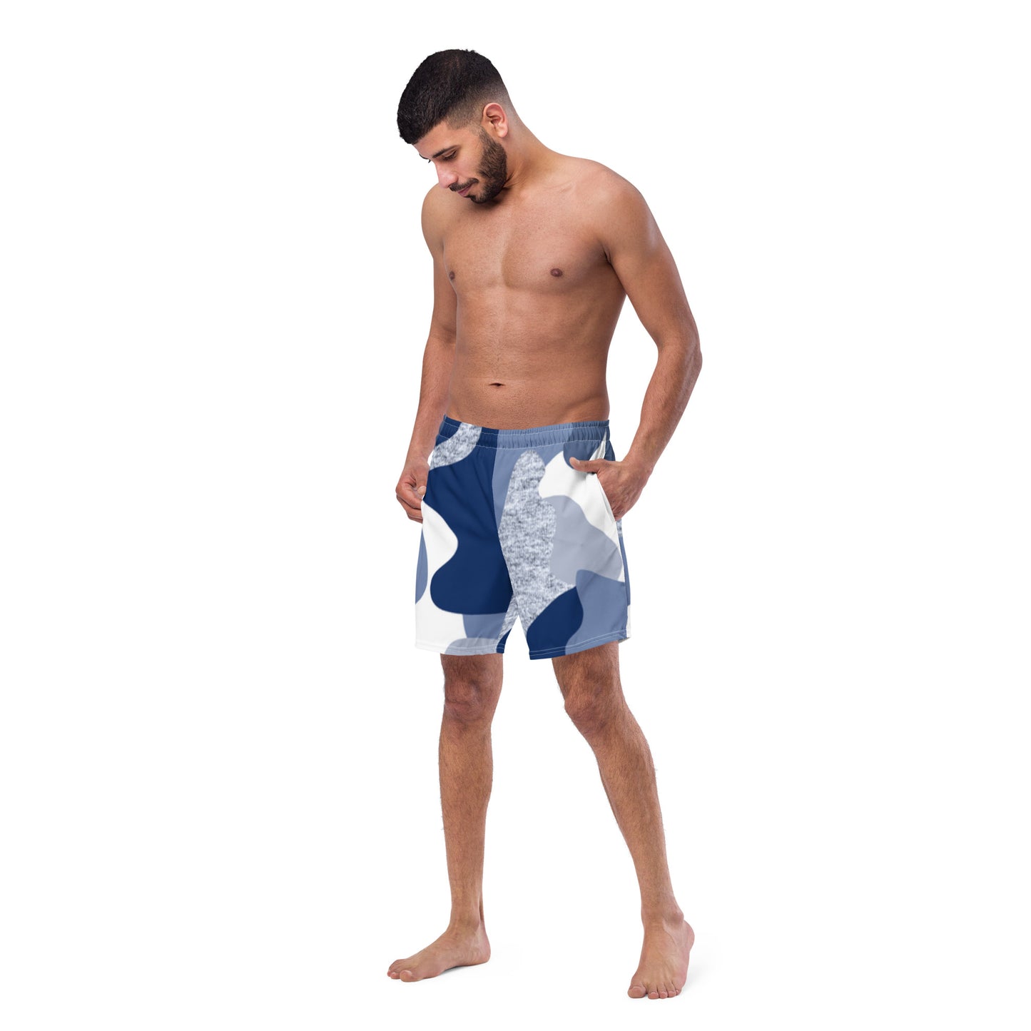 Men's Swim Trunks (Glamourange Mens Swim Trunks By Patterns - 001 Model)