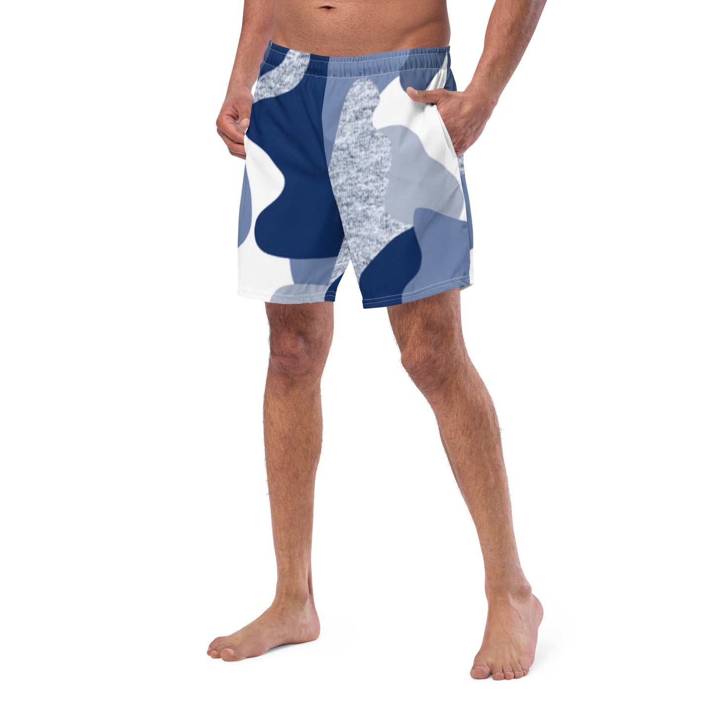 Men's Swim Trunks (Glamourange Mens Swim Trunks By Patterns - 001 Model)