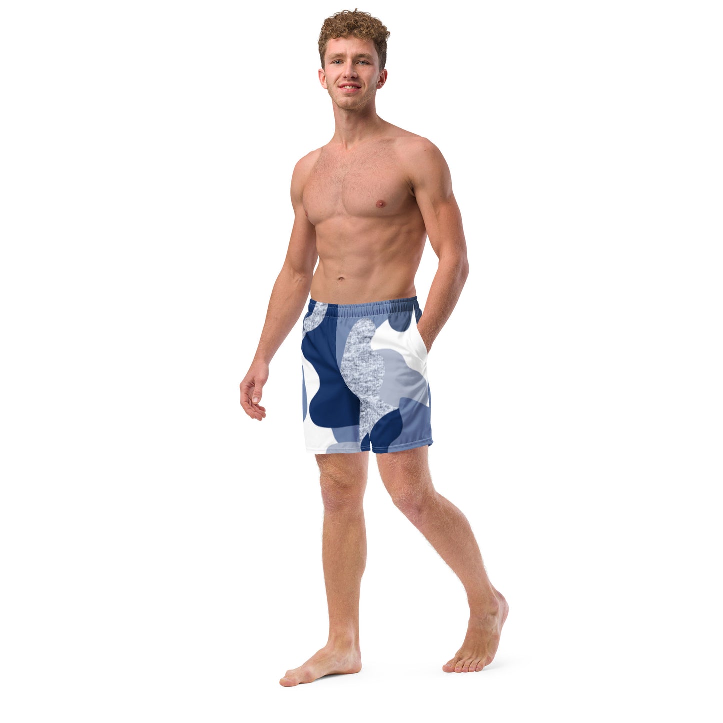 Men's Swim Trunks (Glamourange Mens Swim Trunks By Patterns - 001 Model)