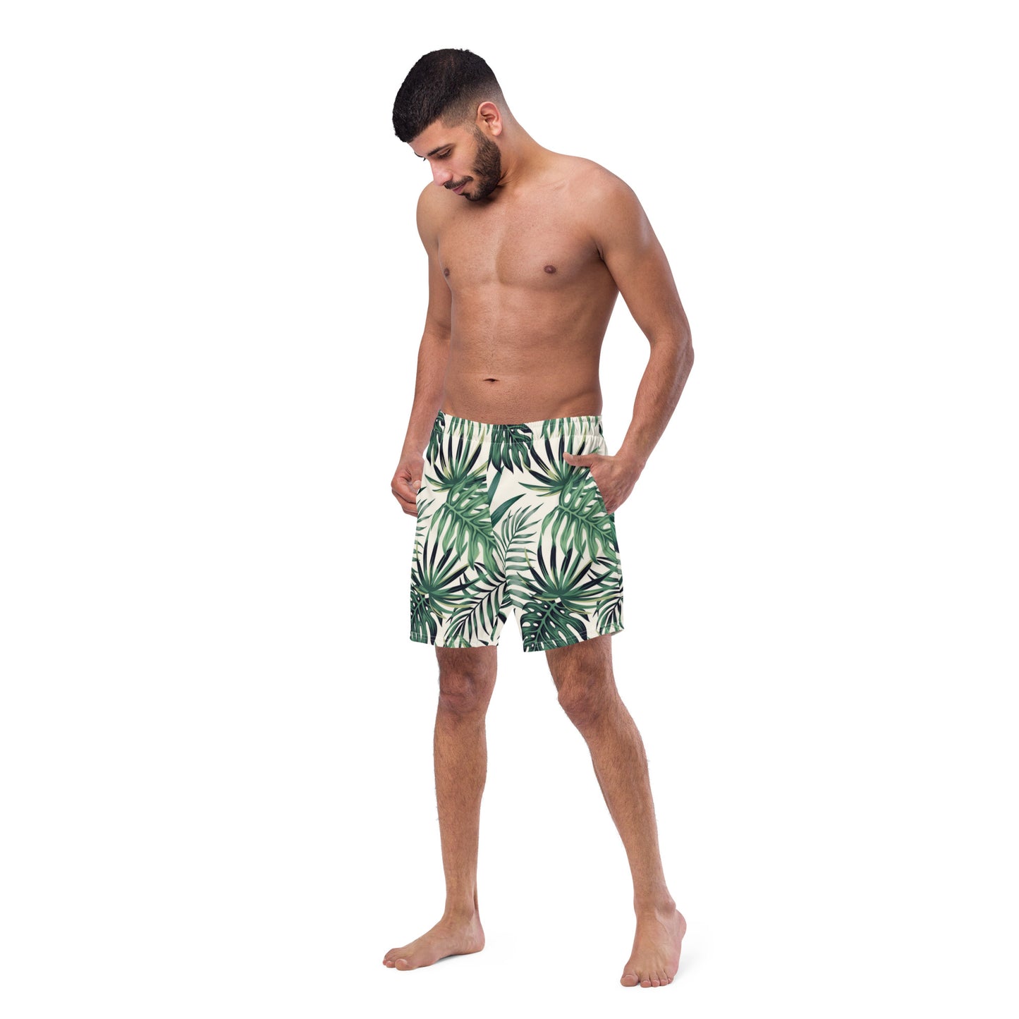 Men's Swim Trunks (Glamourange Mens Swim Trunks By Patterns - 009 Model)