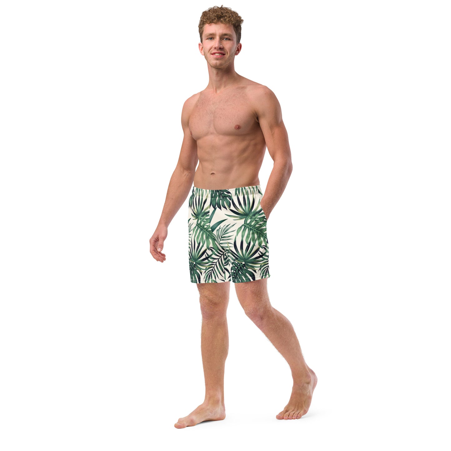 Men's Swim Trunks (Glamourange Mens Swim Trunks By Patterns - 009 Model)