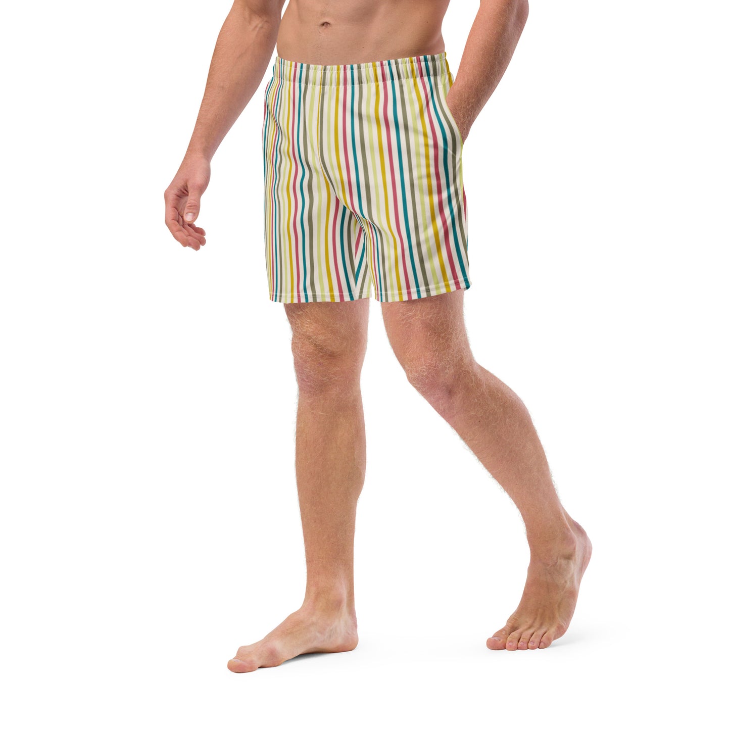 Men's Swim Trunks (Glamourange Mens Swim Trunks By Patterns - 0011 Model)