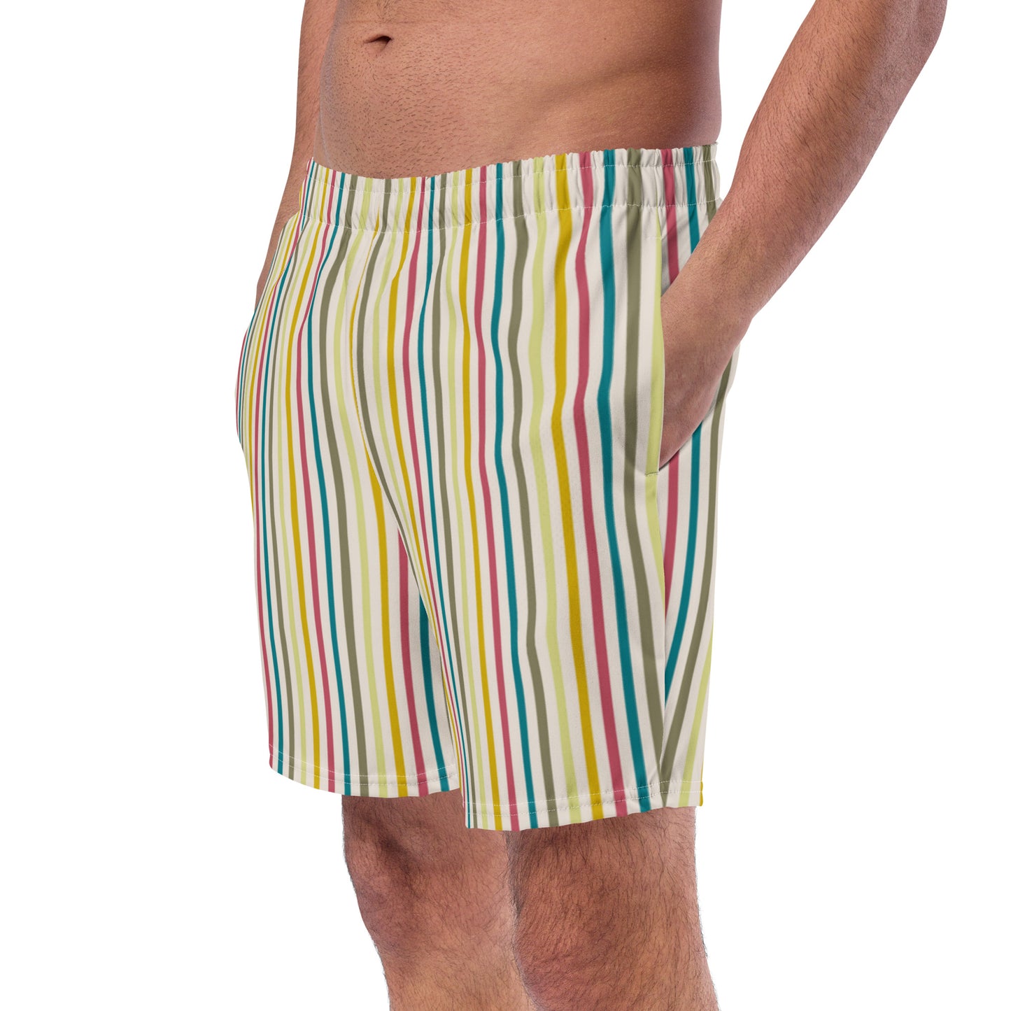 Men's Swim Trunks (Glamourange Mens Swim Trunks By Patterns - 0011 Model)