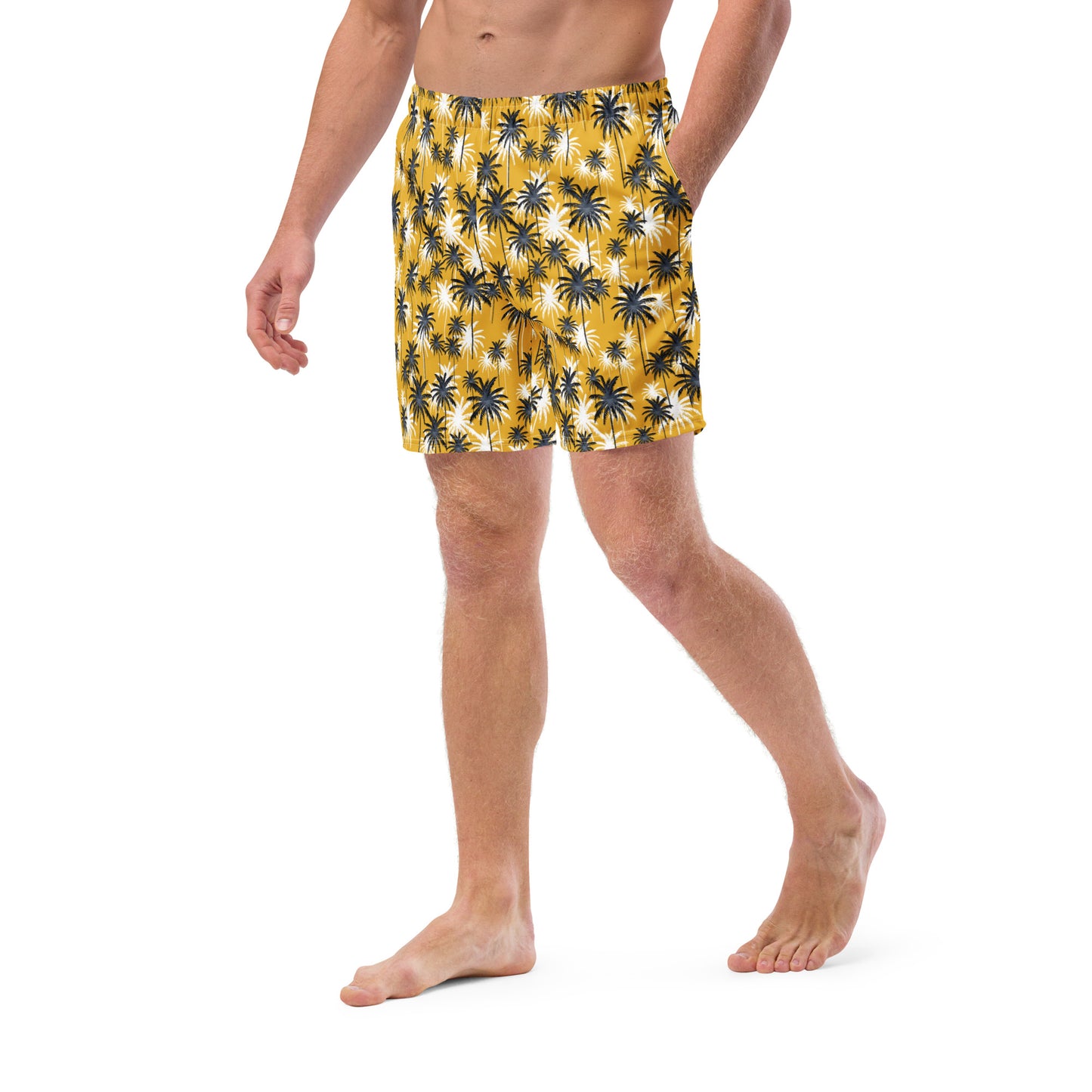 Men's Swim Trunks (Glamourange Mens Swim Trunks By Patterns - 0016 Model)