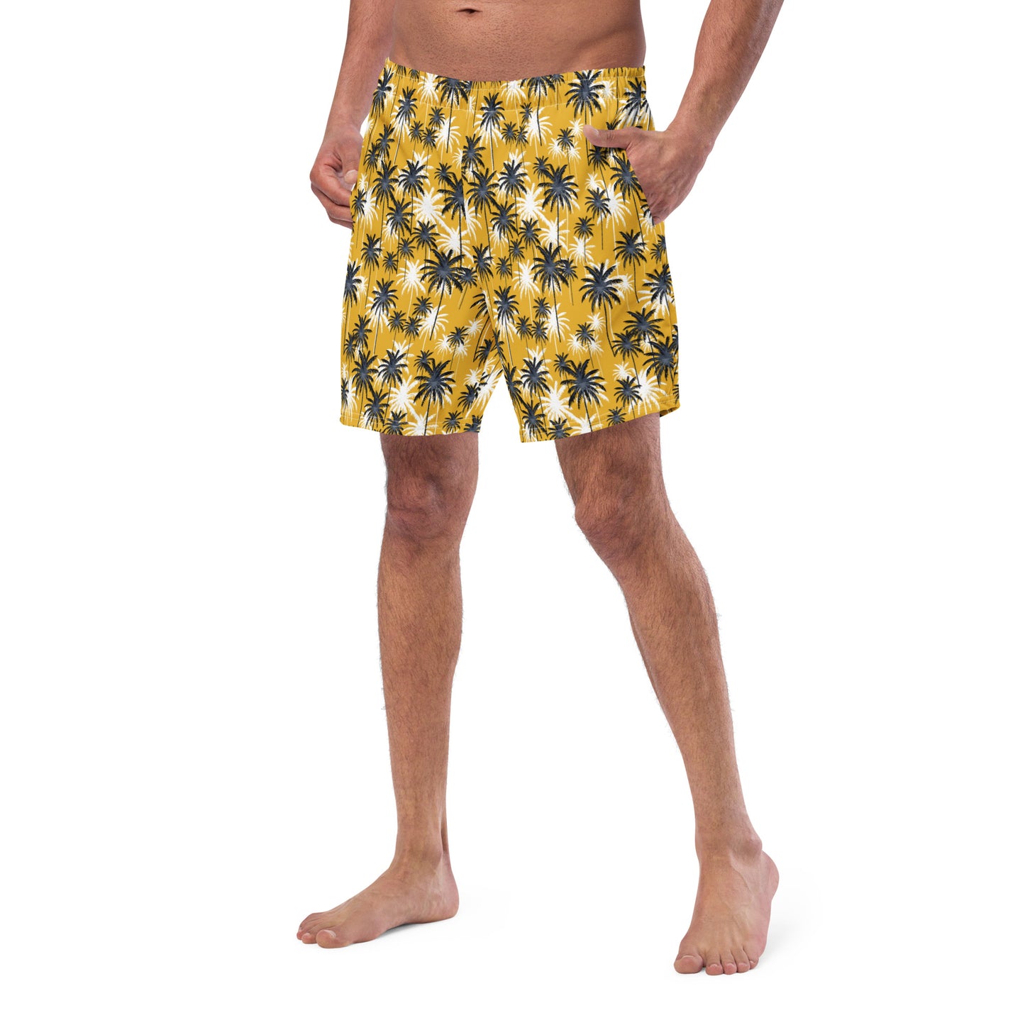 Men's Swim Trunks (Glamourange Mens Swim Trunks By Patterns - 0016 Model)