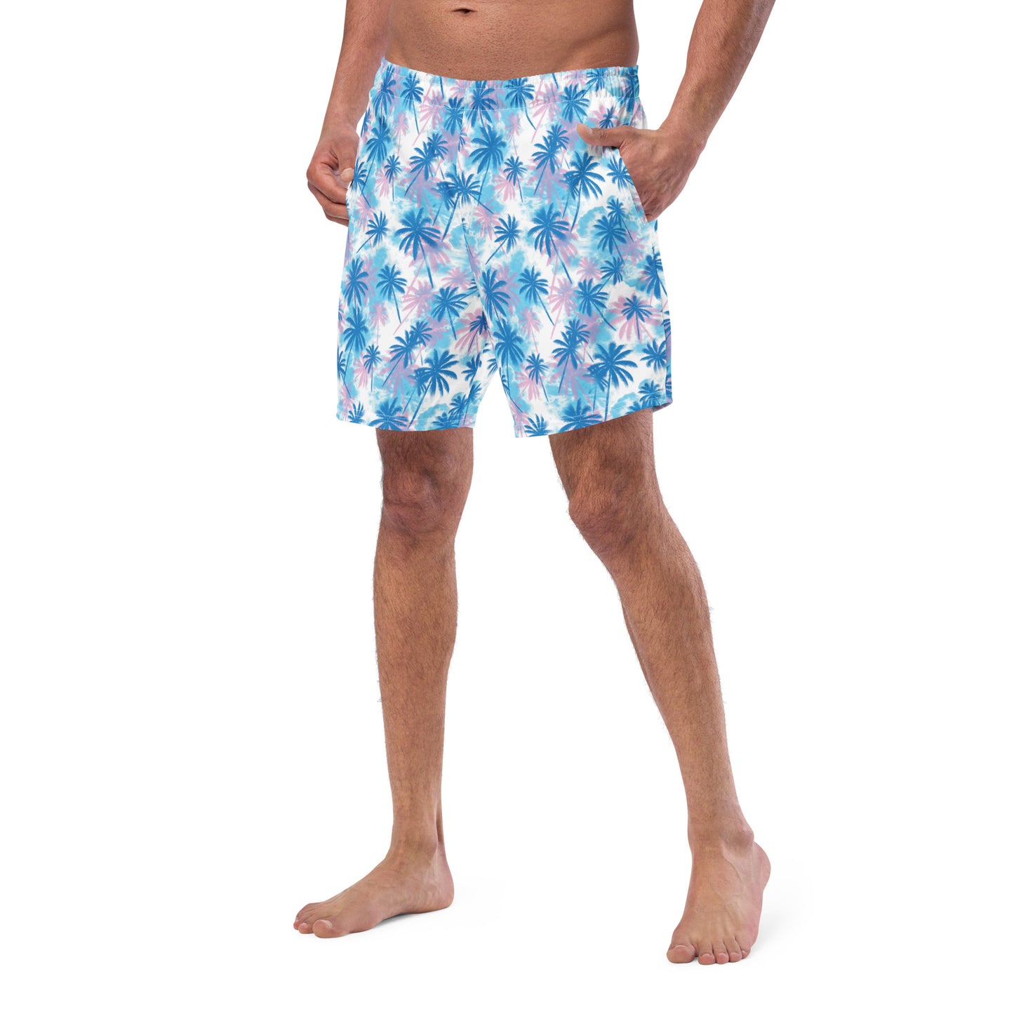 Men's Swim Trunks (Glamourange Mens Swim Trunks By Patterns - 0017 Model)