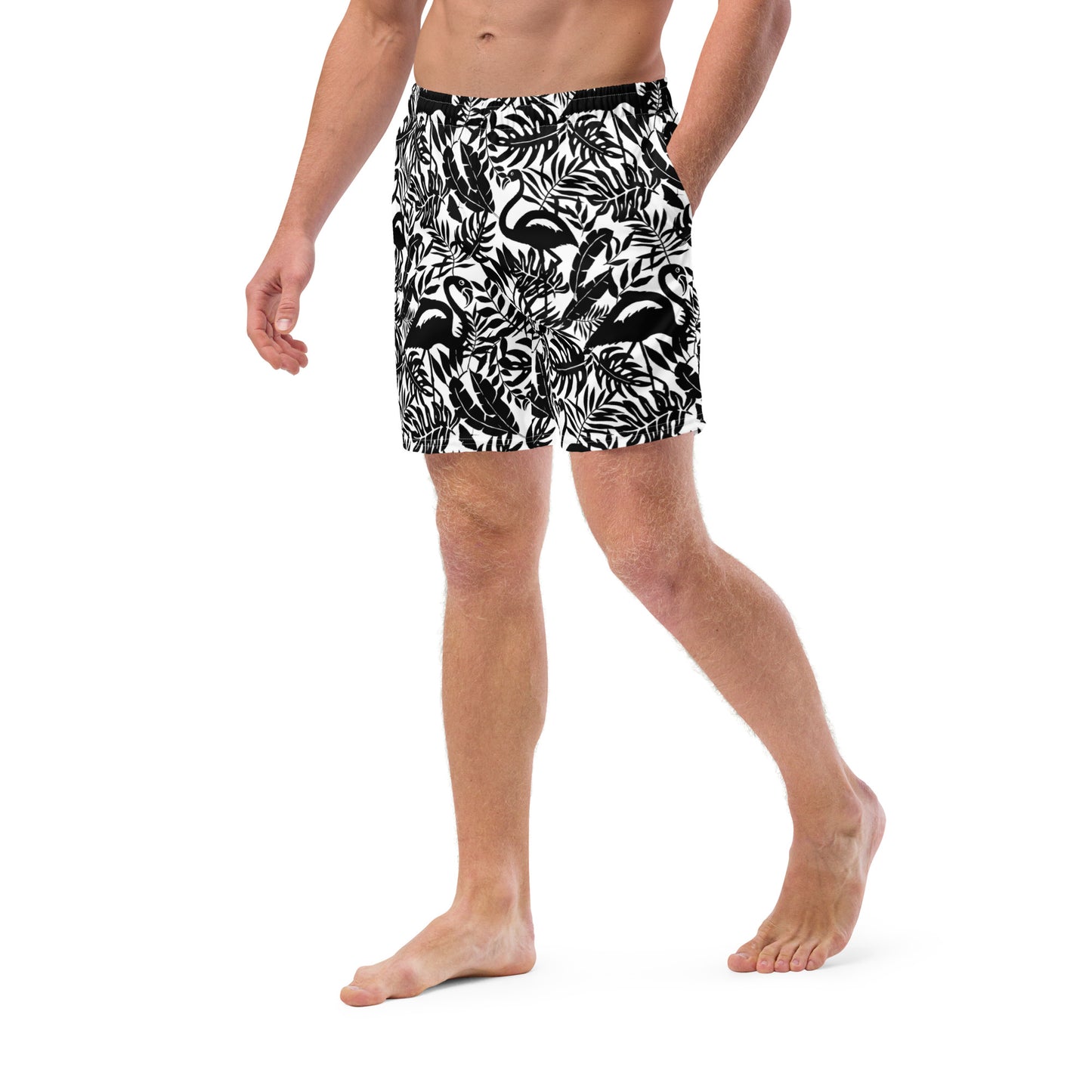 Men's Swim Trunks (Glamourange Mens Swim Trunks By Patterns - 0018 Model)