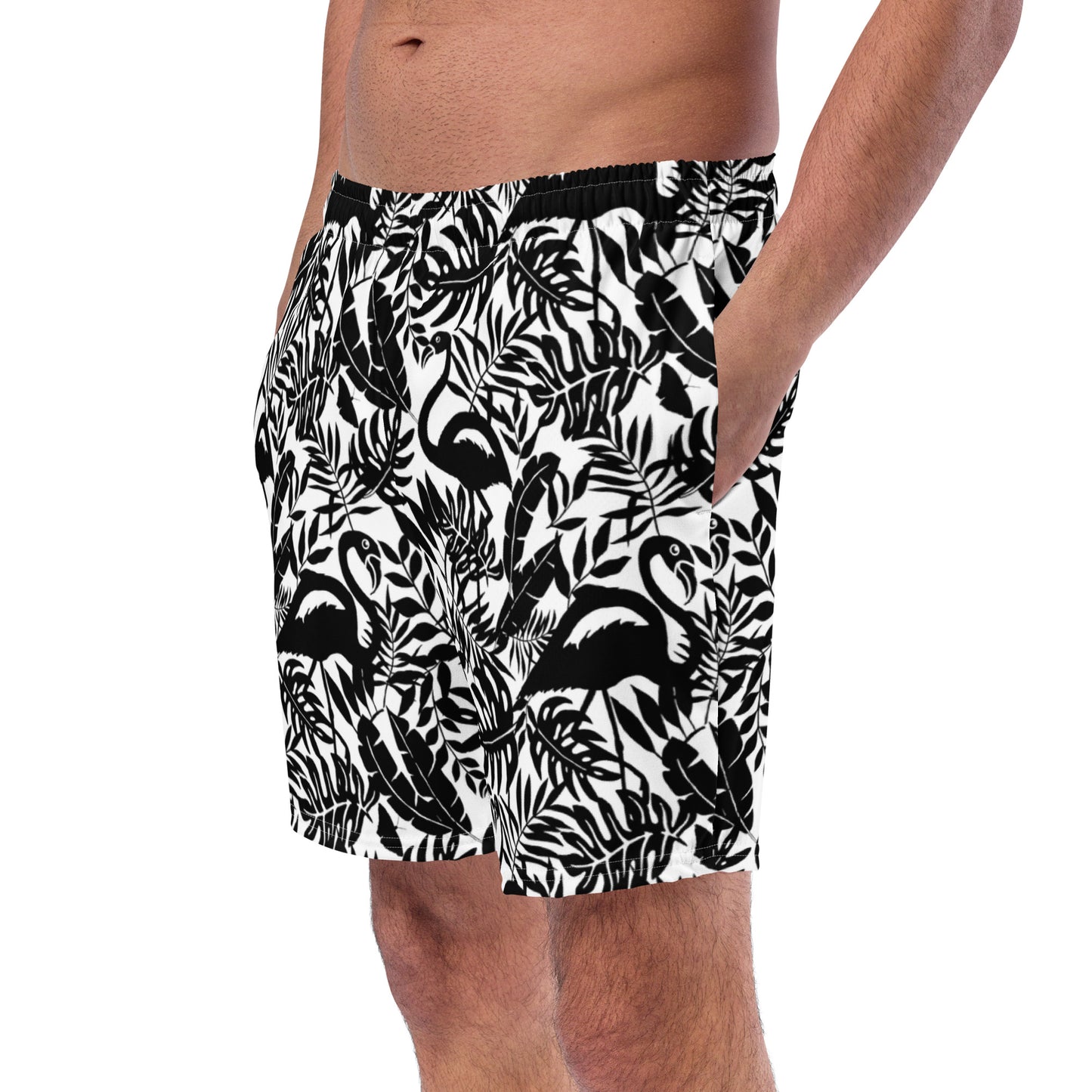 Men's Swim Trunks (Glamourange Mens Swim Trunks By Patterns - 0018 Model)