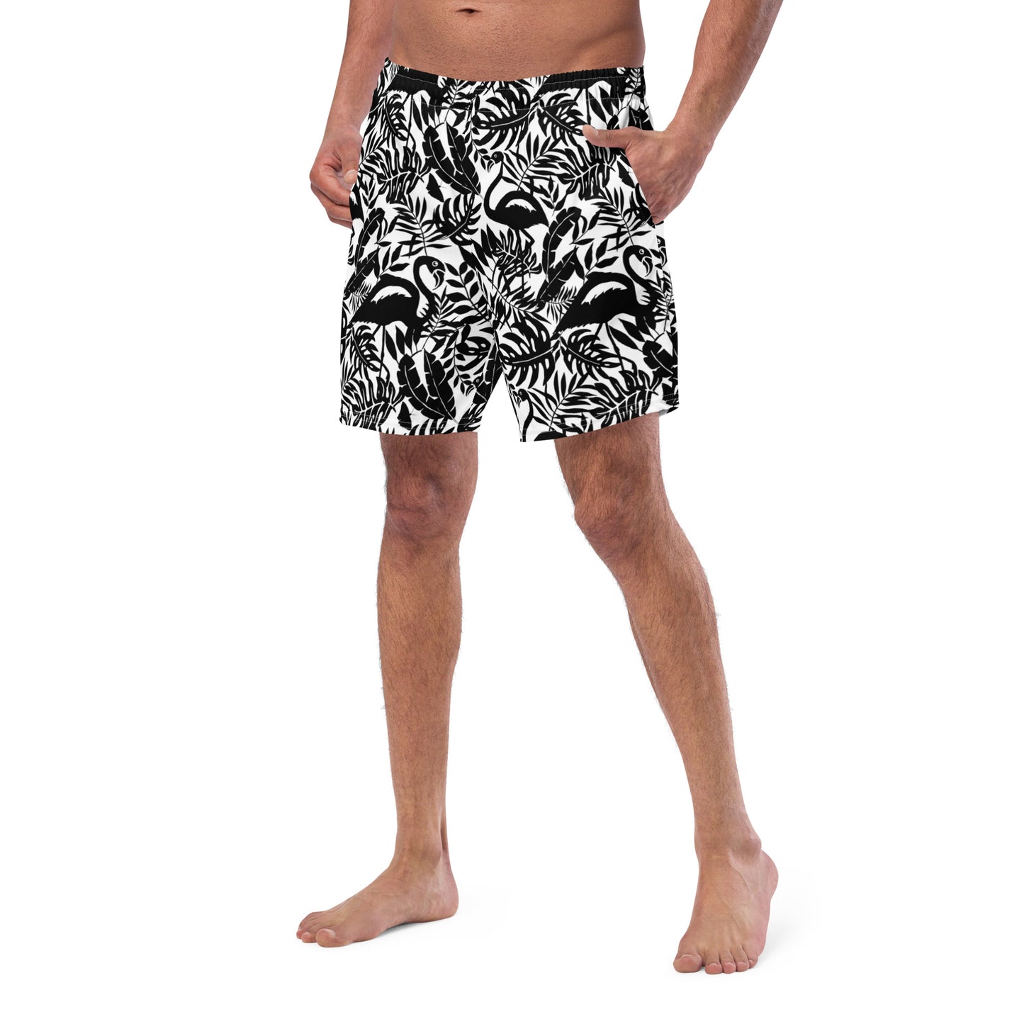 Men's Swim Trunks (Glamourange Mens Swim Trunks By Patterns - 0018 Model)