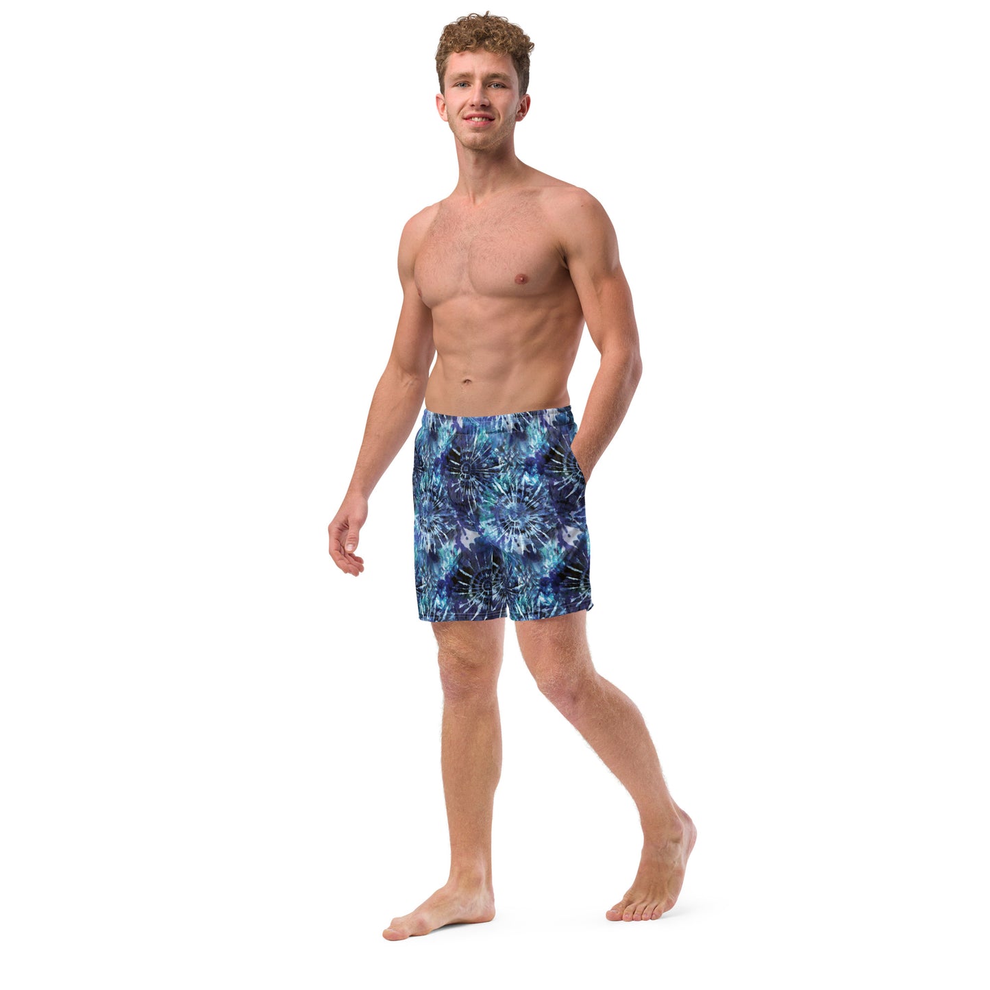 Men's Swim Trunks (Glamourange Mens Swim Trunks By Patterns - 0019 Model)