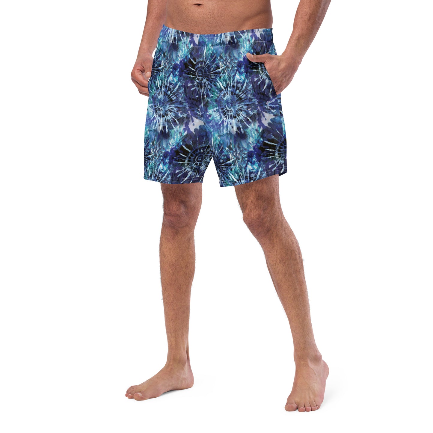 Men's Swim Trunks (Glamourange Mens Swim Trunks By Patterns - 0019 Model)