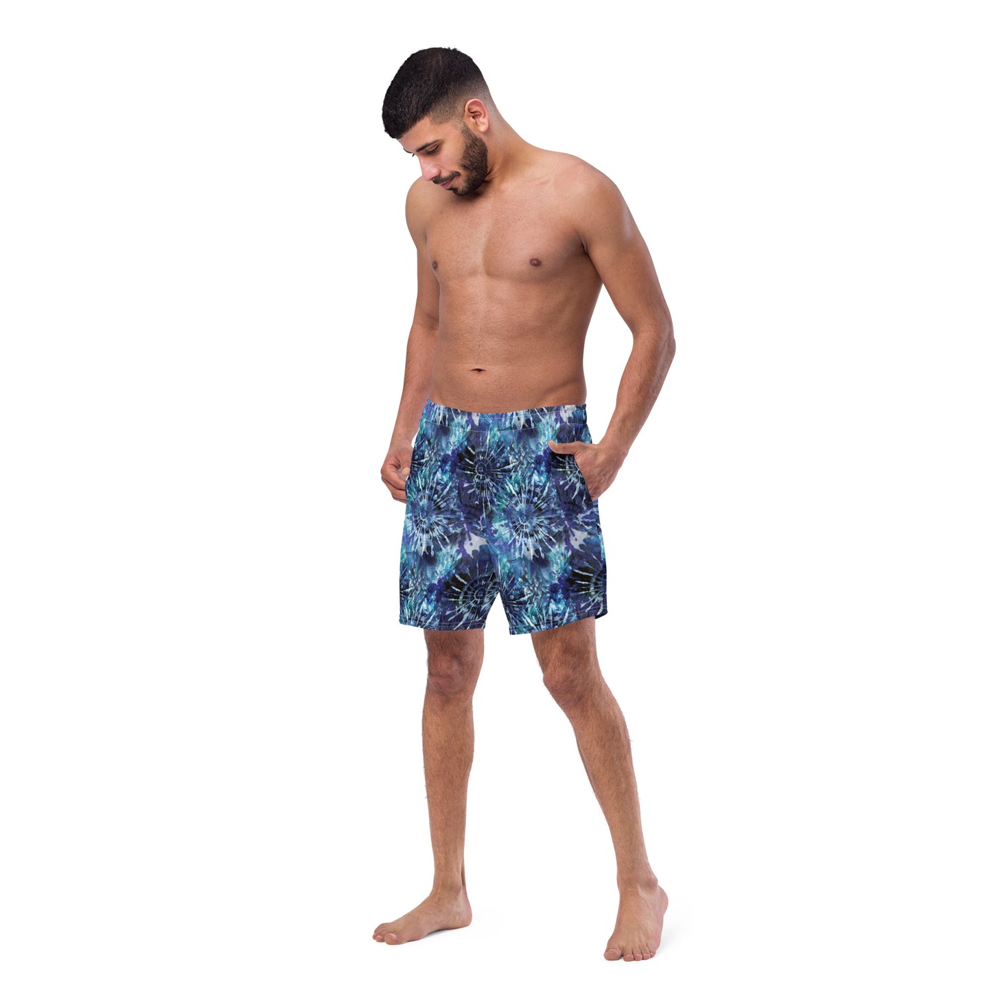 Men's Swim Trunks (Glamourange Mens Swim Trunks By Patterns - 0019 Model)