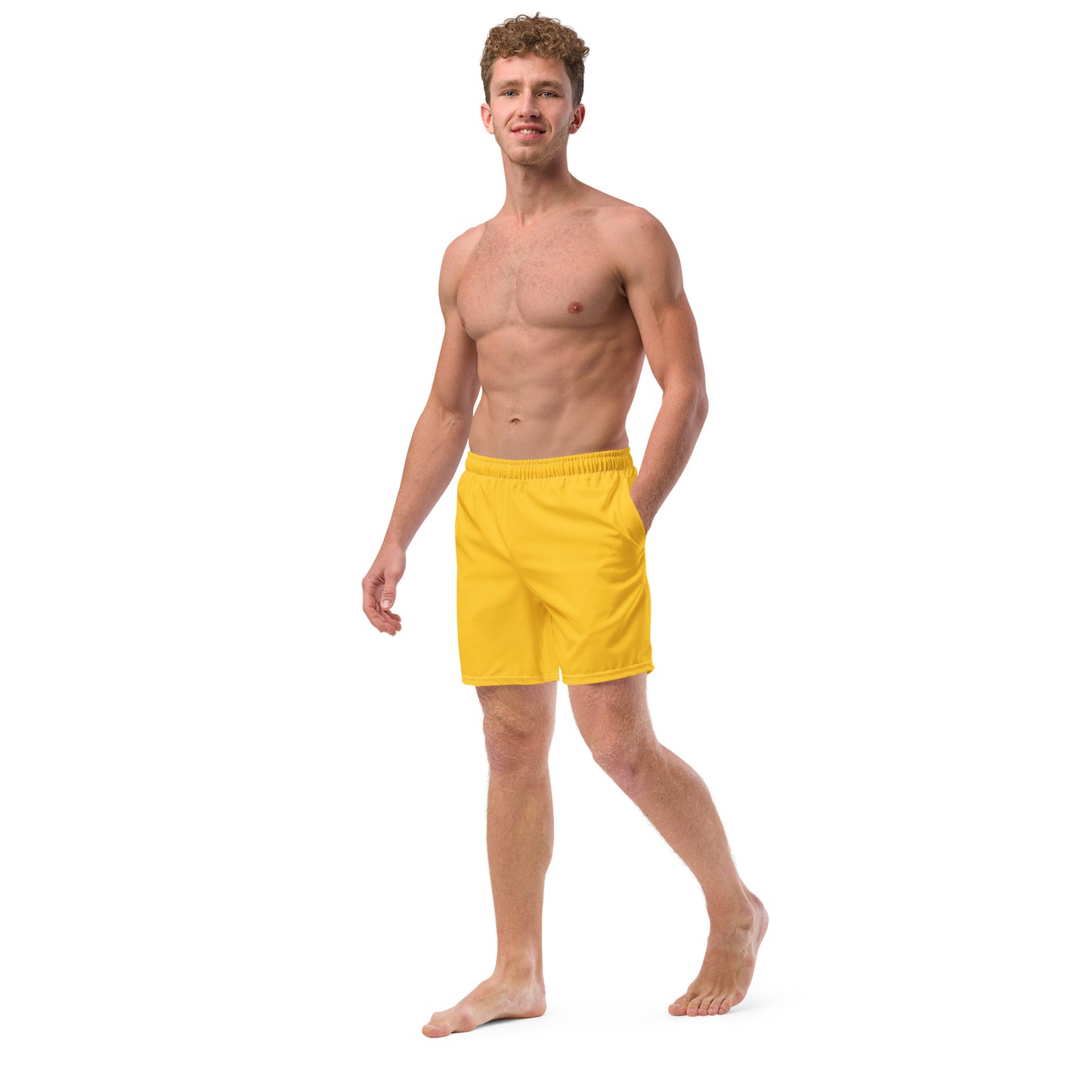 Men's Swim Trunks (Glamourange Mens Swim Trunks By Colours - 006 Model)