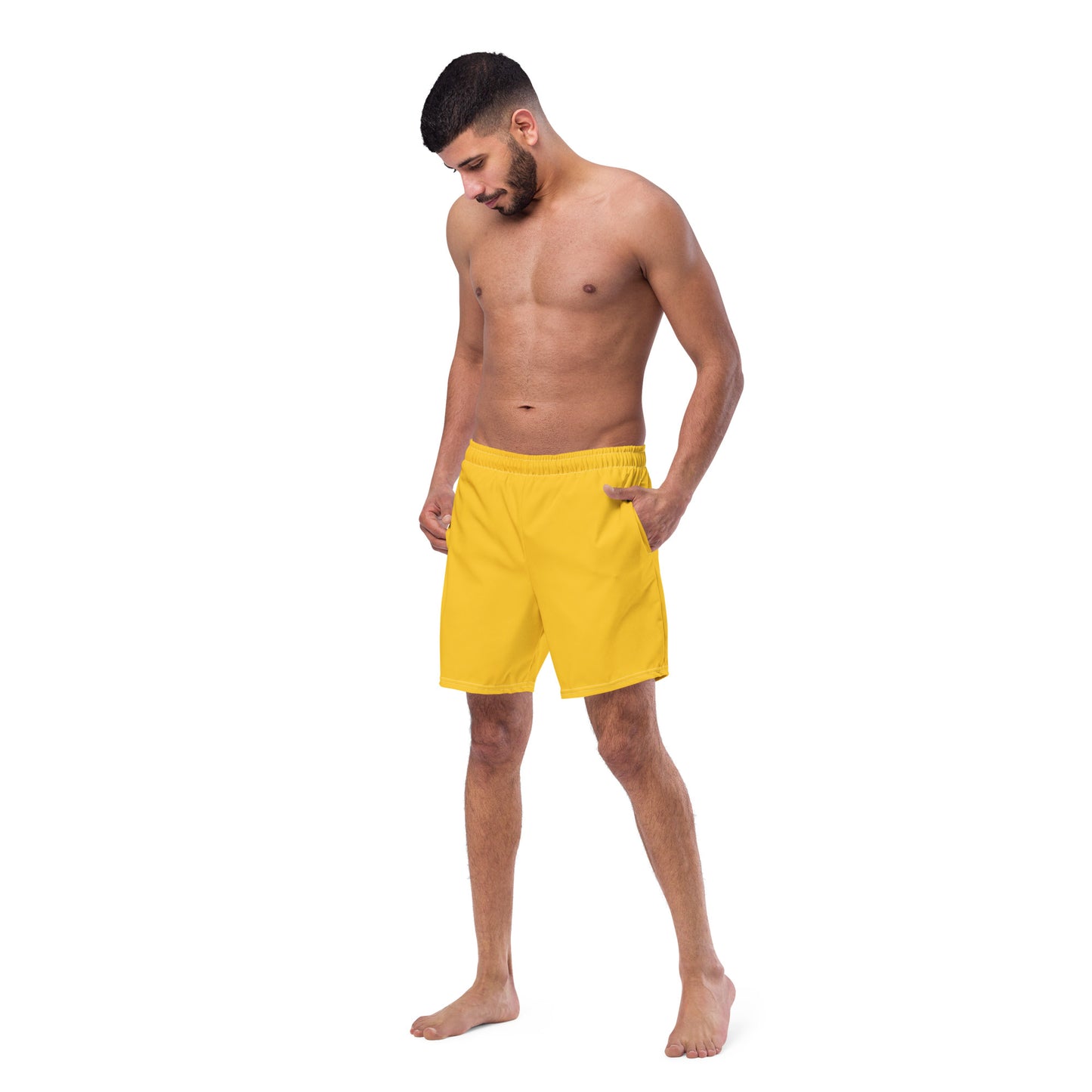 Men's Swim Trunks (Glamourange Mens Swim Trunks By Colours - 006 Model)