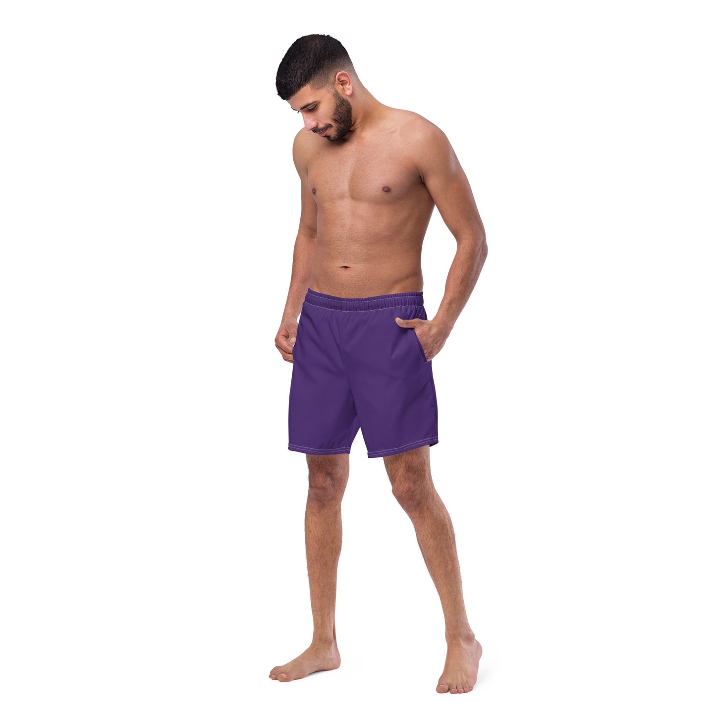 Men's Swim Trunks (Glamourange Mens Swim Trunks By Colours - 009 Model)