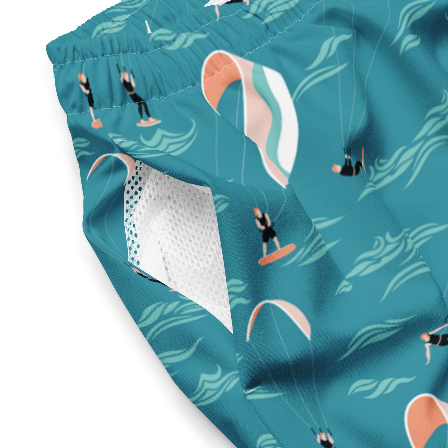 Men's Swim Trunks (Glamourange Mens Swim Trunks By Patterns - 006 Model)