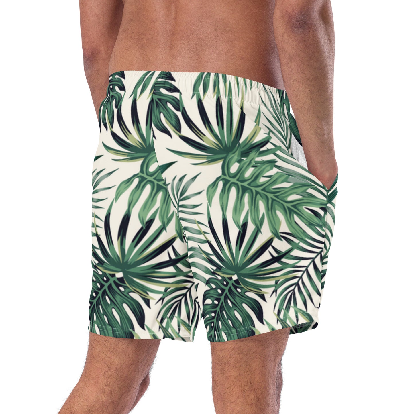 Men's Swim Trunks (Glamourange Mens Swim Trunks By Patterns - 009 Model)