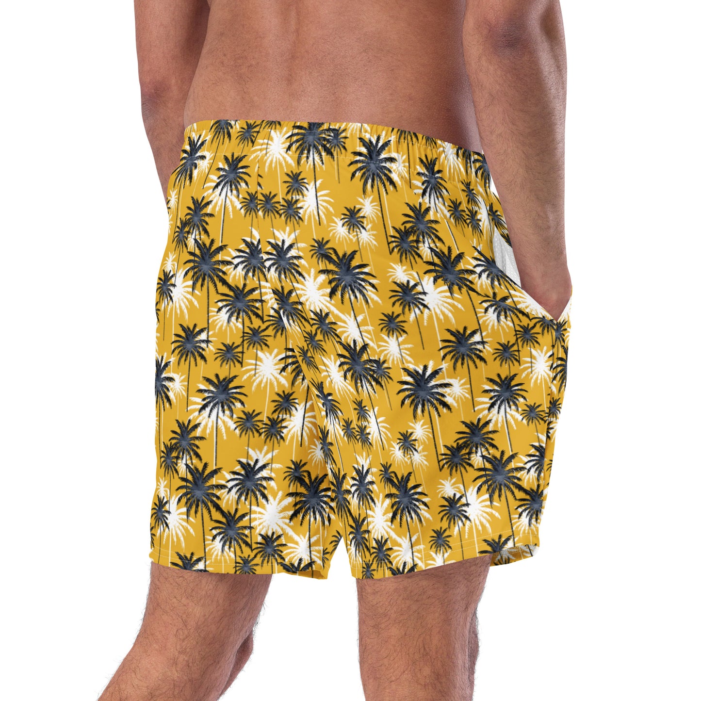 Men's Swim Trunks (Glamourange Mens Swim Trunks By Patterns - 0016 Model)