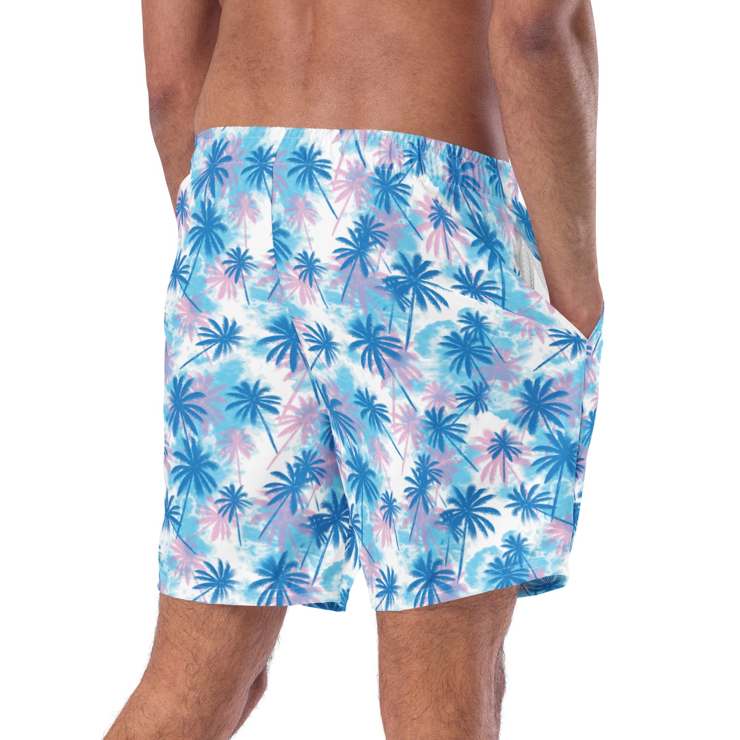 Men's Swim Trunks (Glamourange Mens Swim Trunks By Patterns - 0017 Model)