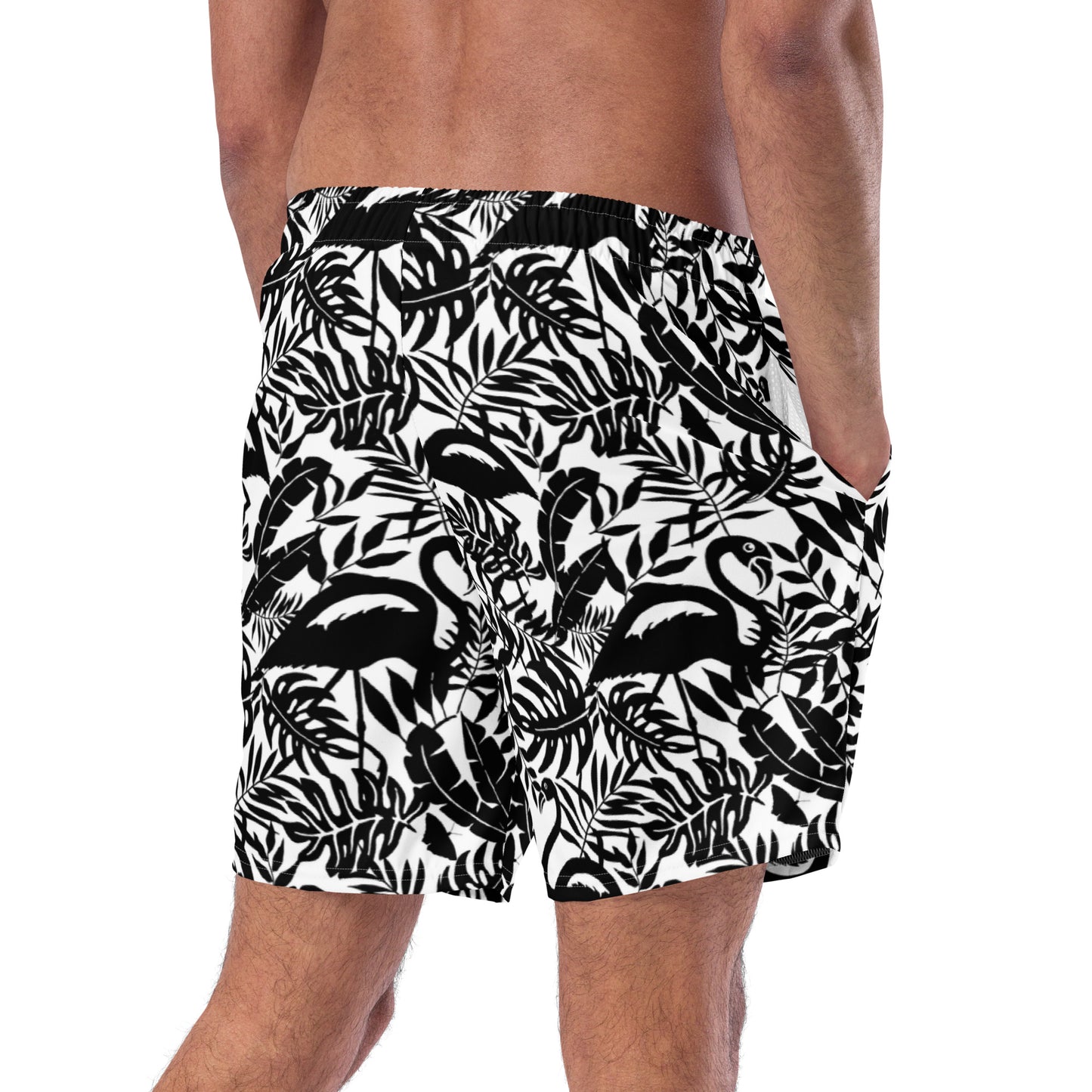 Men's Swim Trunks (Glamourange Mens Swim Trunks By Patterns - 0018 Model)