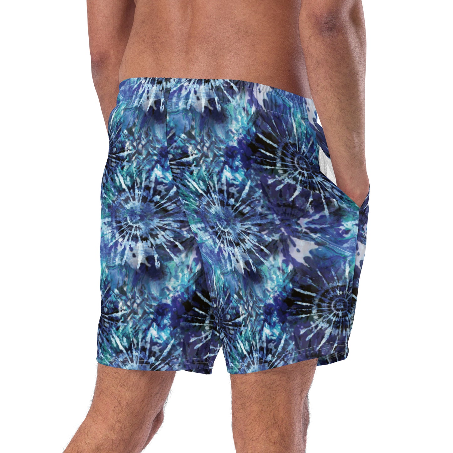 Men's Swim Trunks (Glamourange Mens Swim Trunks By Patterns - 0019 Model)