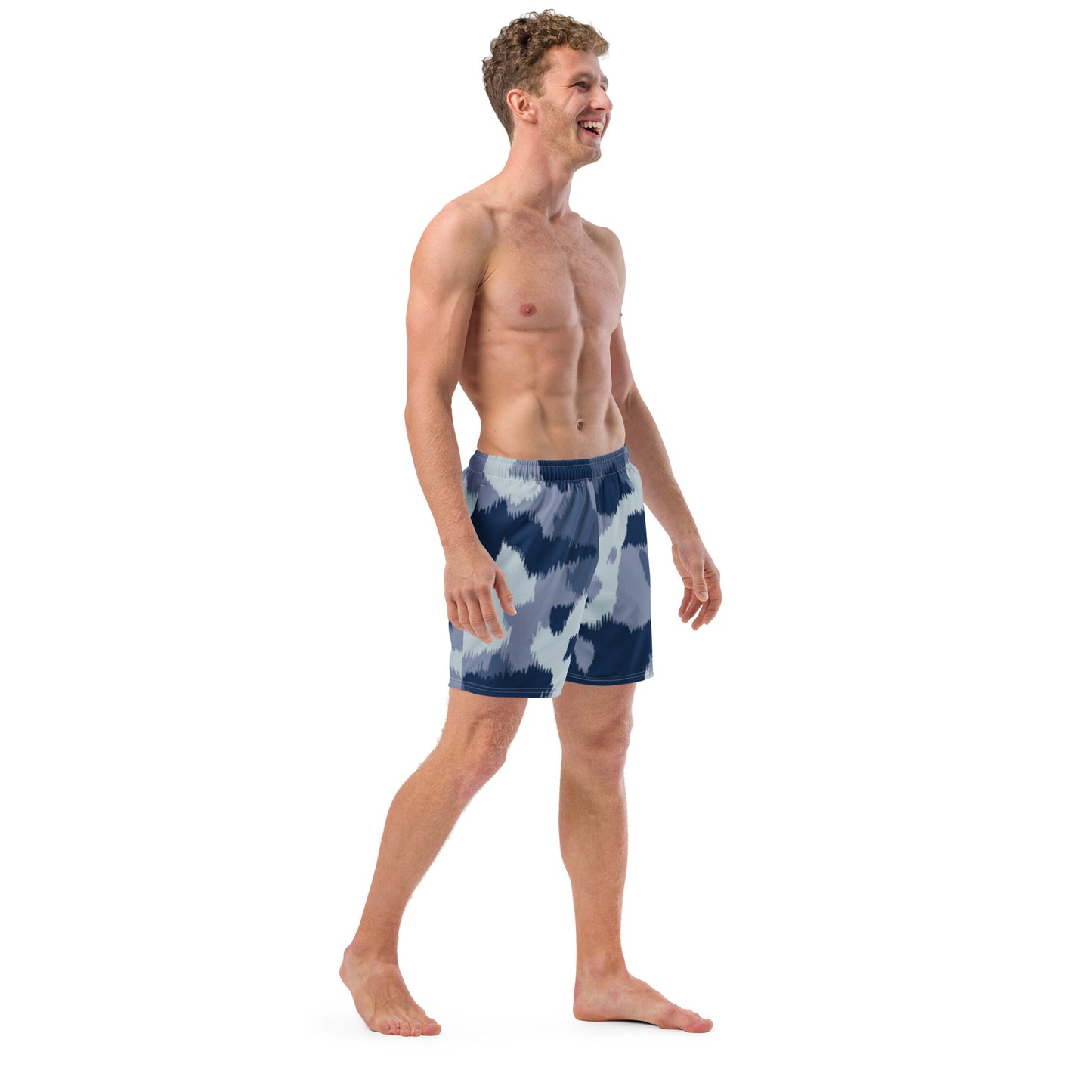 Men's Swim Trunks (Glamourange Mens Swim Trunks By Patterns - 003 Model)