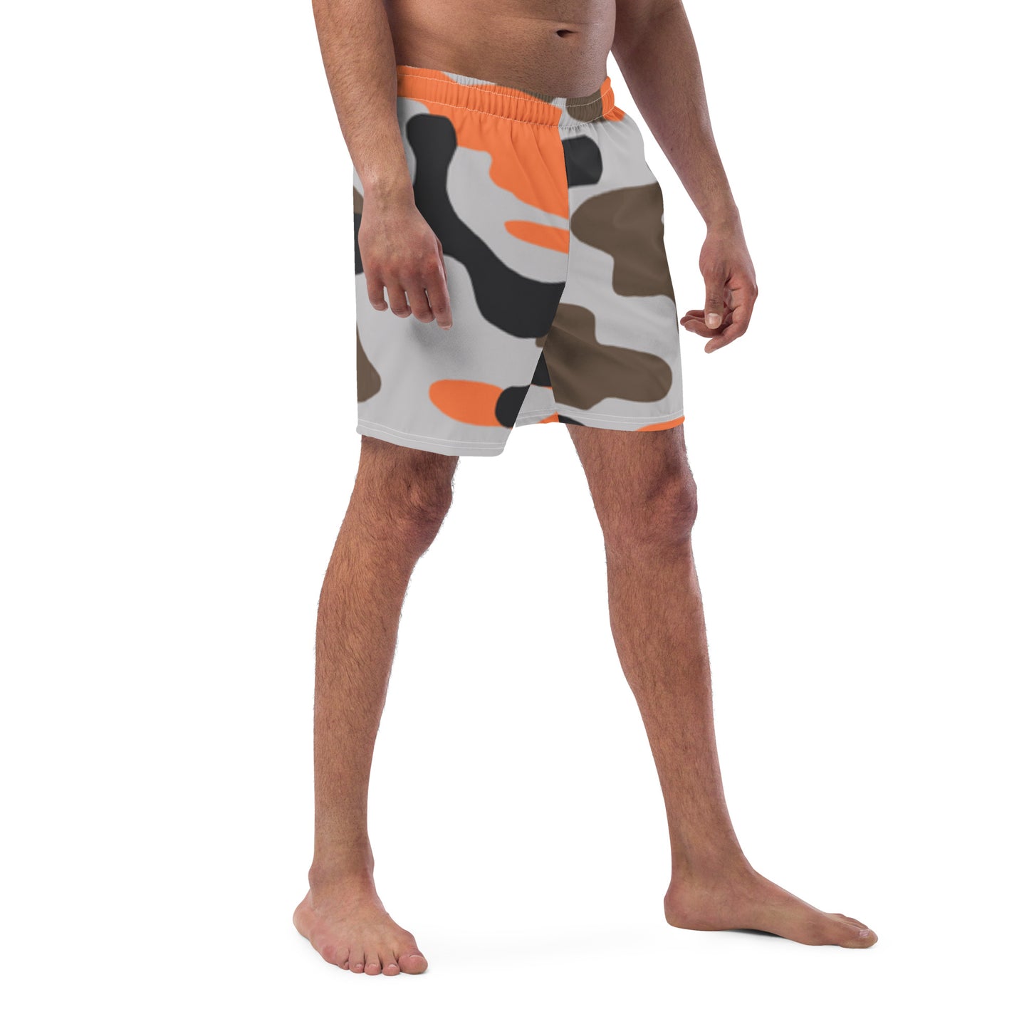 Men's Swim Trunks (Glamourange Mens Swim Trunks By Patterns - 004 Model)