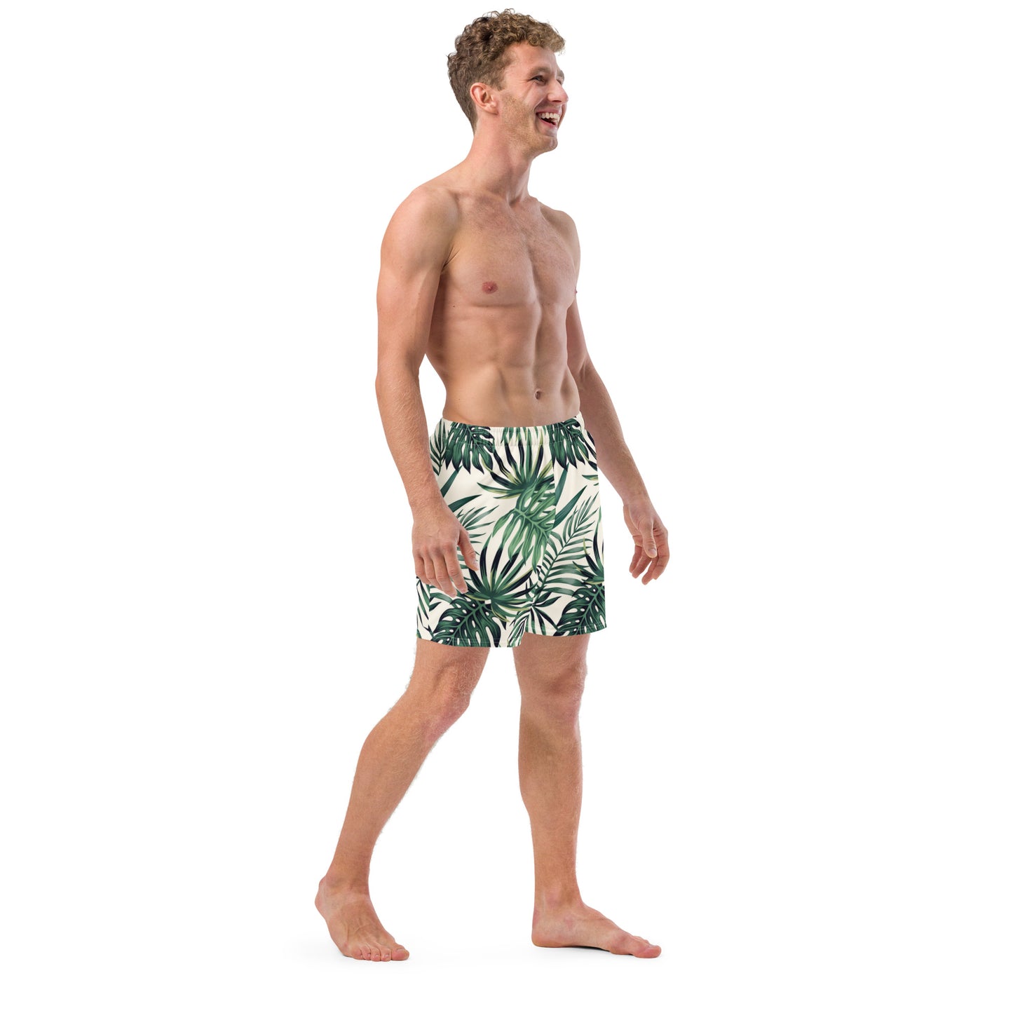 Men's Swim Trunks (Glamourange Mens Swim Trunks By Patterns - 009 Model)