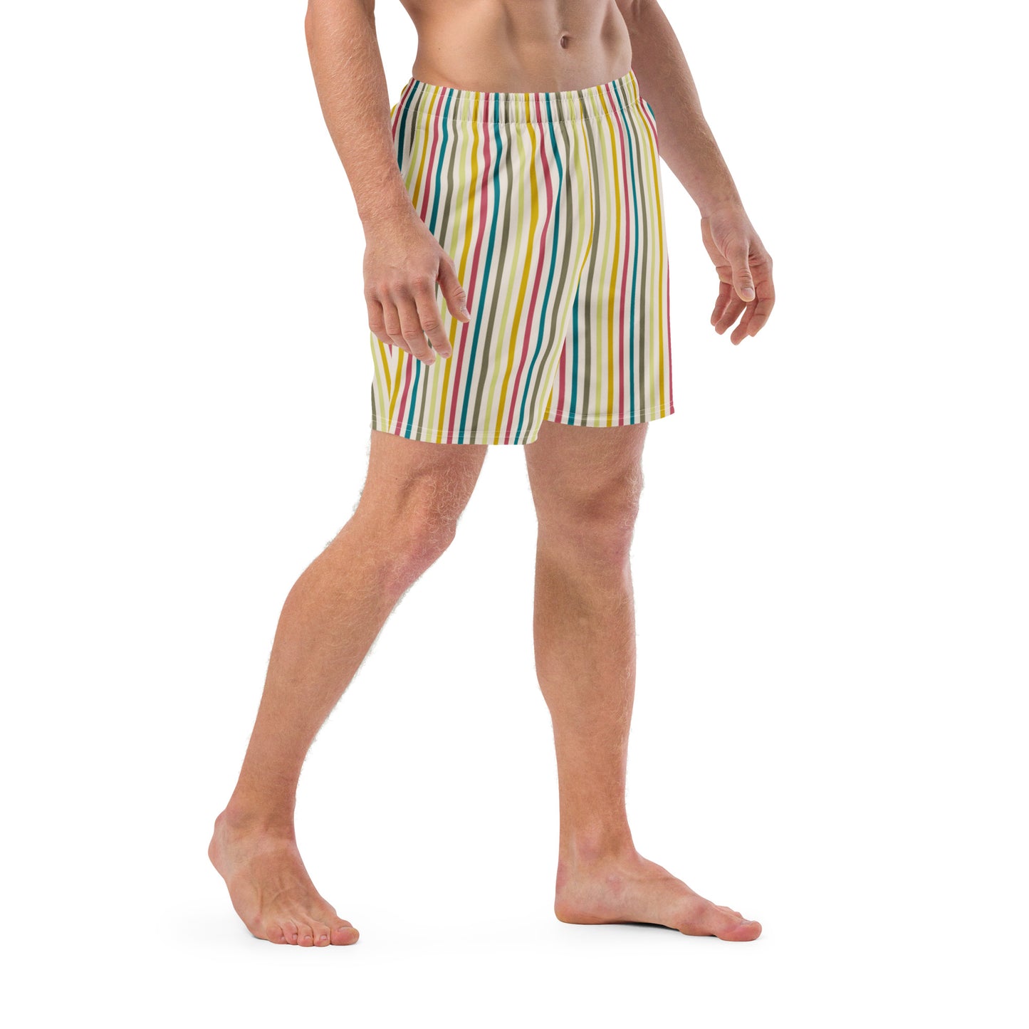 Men's Swim Trunks (Glamourange Mens Swim Trunks By Patterns - 0011 Model)