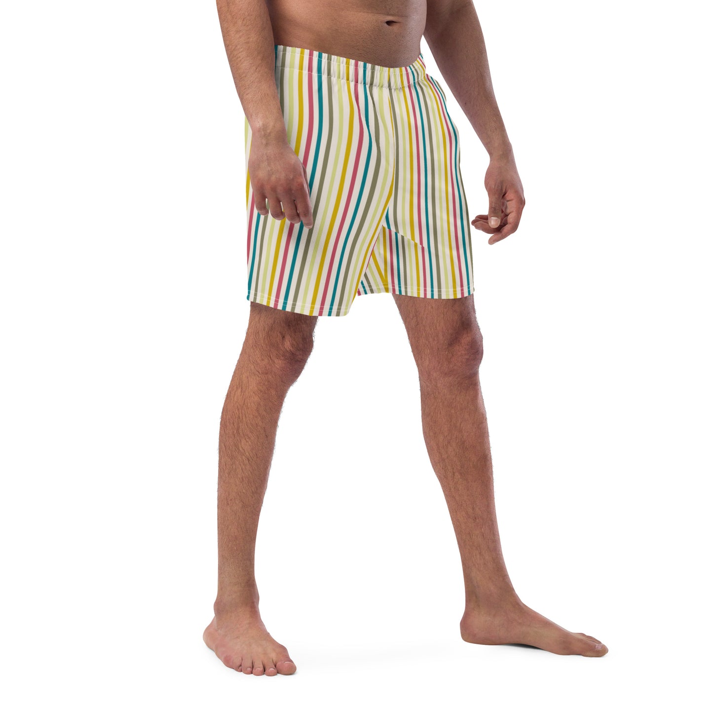 Men's Swim Trunks (Glamourange Mens Swim Trunks By Patterns - 0011 Model)