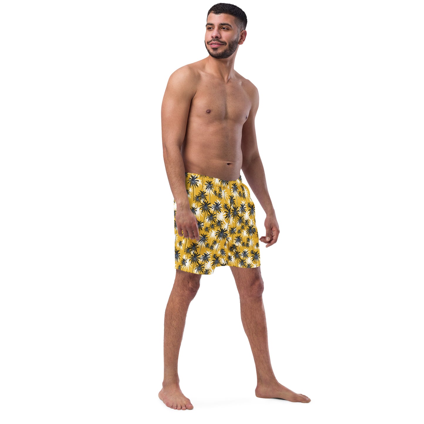 Men's Swim Trunks (Glamourange Mens Swim Trunks By Patterns - 0016 Model)