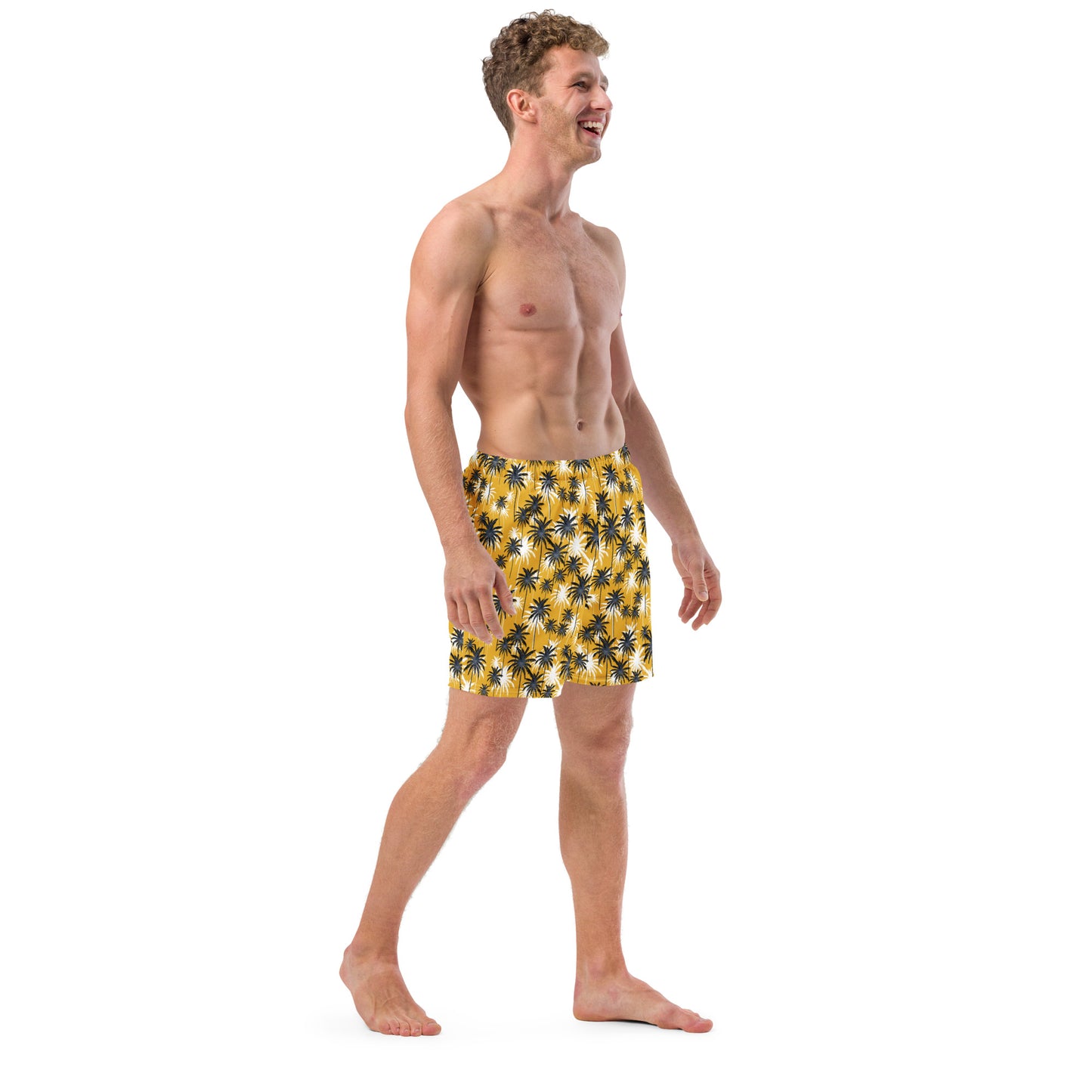 Men's Swim Trunks (Glamourange Mens Swim Trunks By Patterns - 0016 Model)