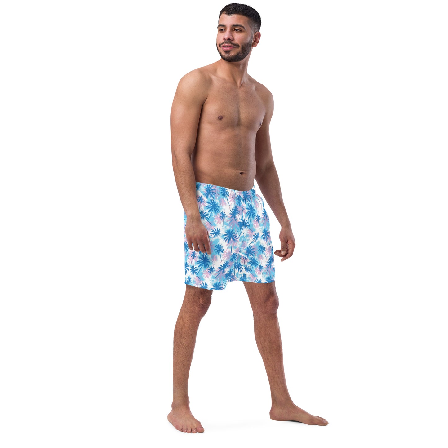 Men's Swim Trunks (Glamourange Mens Swim Trunks By Patterns - 0017 Model)