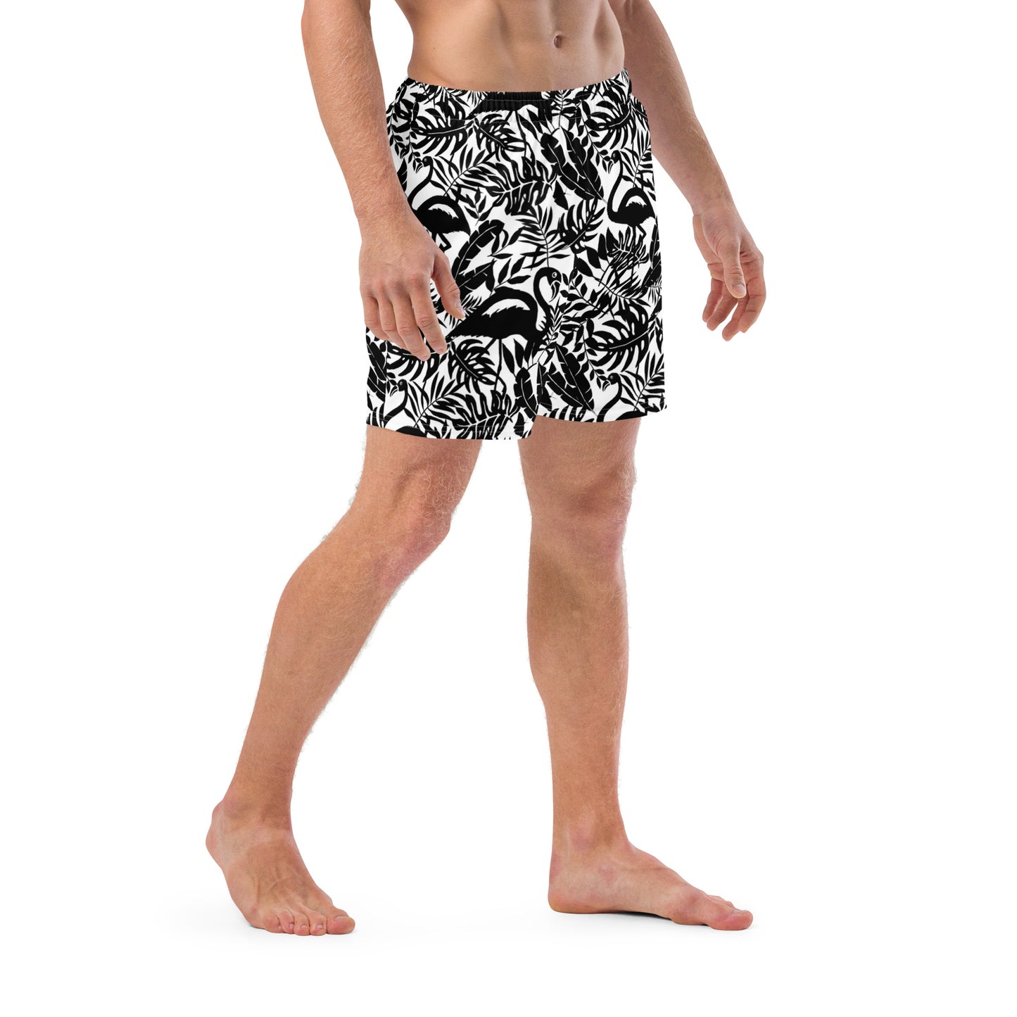 Men's Swim Trunks (Glamourange Mens Swim Trunks By Patterns - 0018 Model)