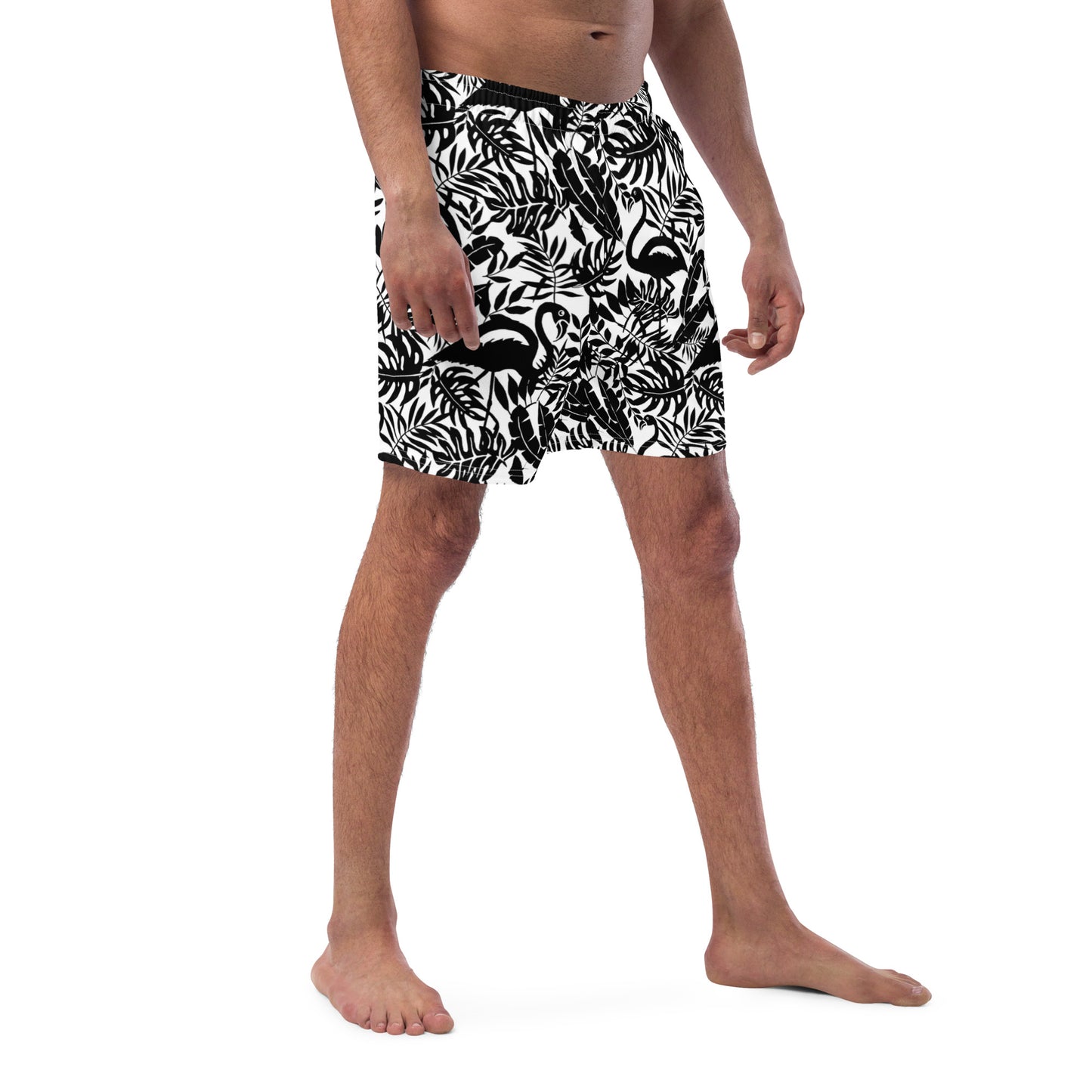 Men's Swim Trunks (Glamourange Mens Swim Trunks By Patterns - 0018 Model)