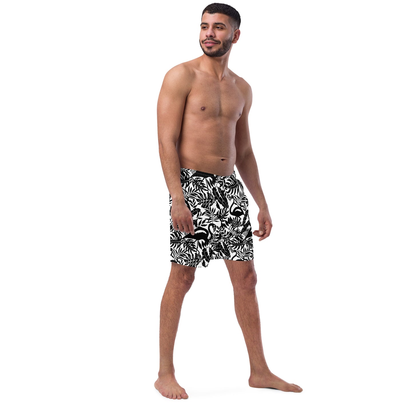 Men's Swim Trunks (Glamourange Mens Swim Trunks By Patterns - 0018 Model)