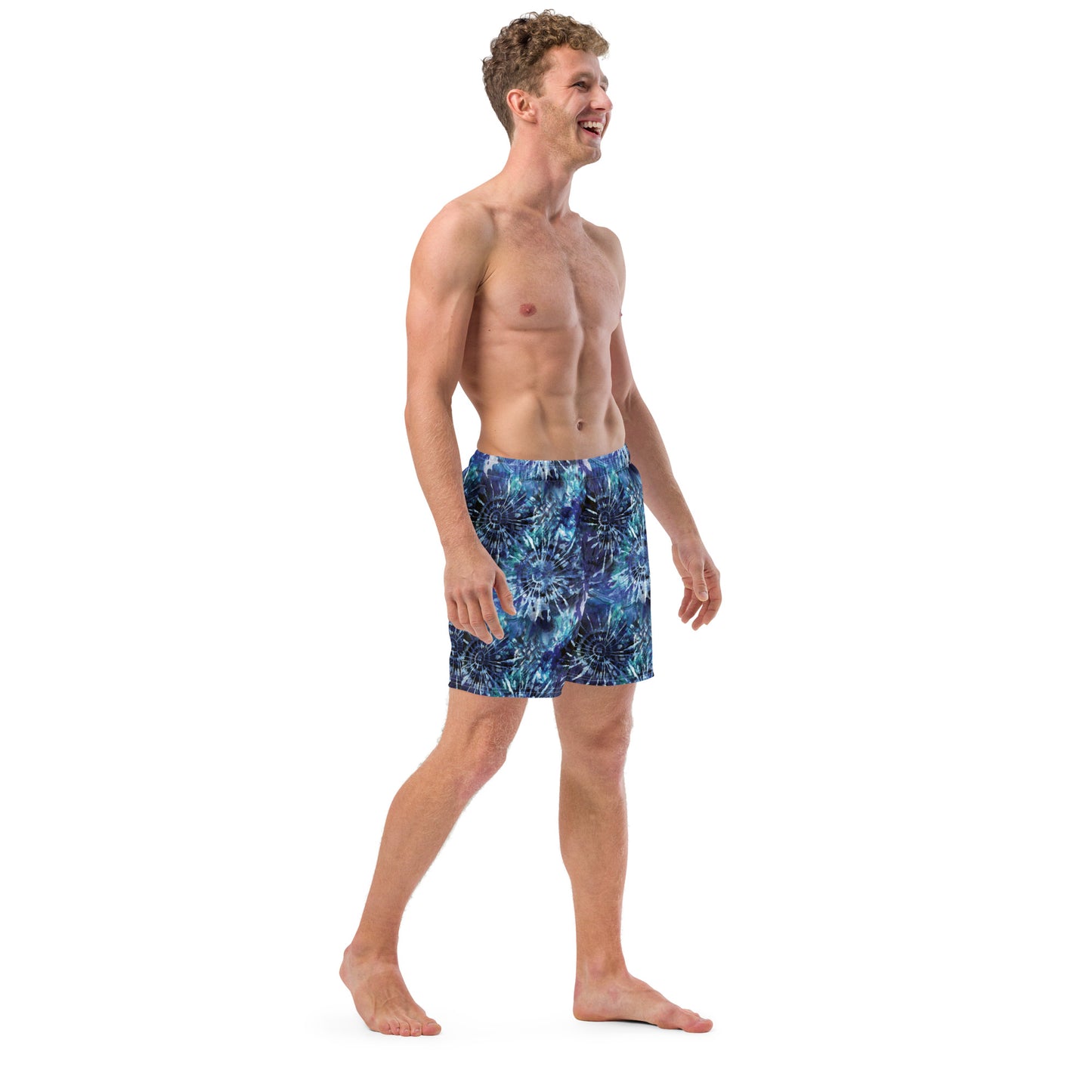 Men's Swim Trunks (Glamourange Mens Swim Trunks By Patterns - 0019 Model)