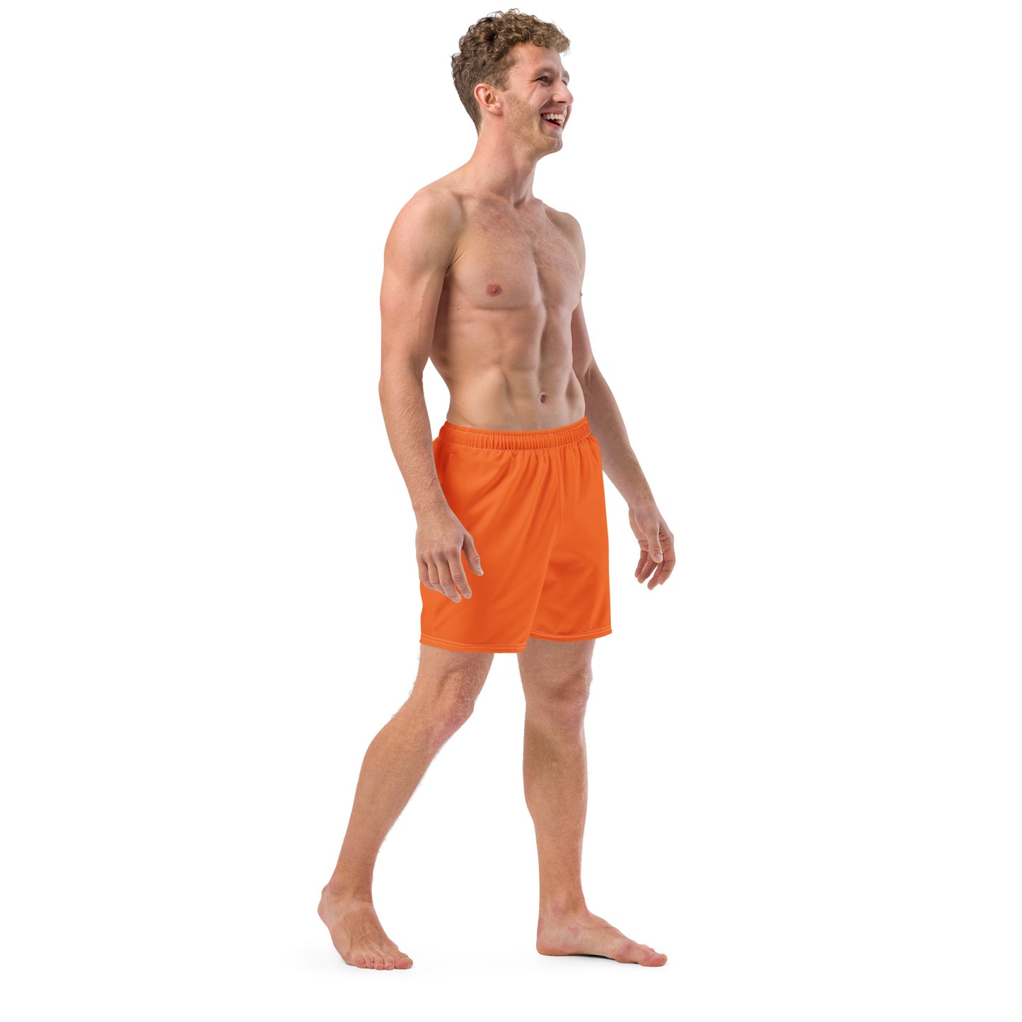 Men's Swim Trunks (Glamourange Mens Swim Trunks By Colours - 004 Model)