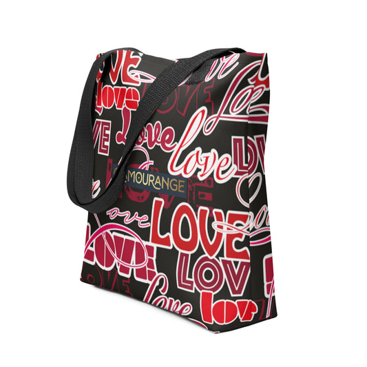 Tote Bag Women Designer (Love Pattern 001)
