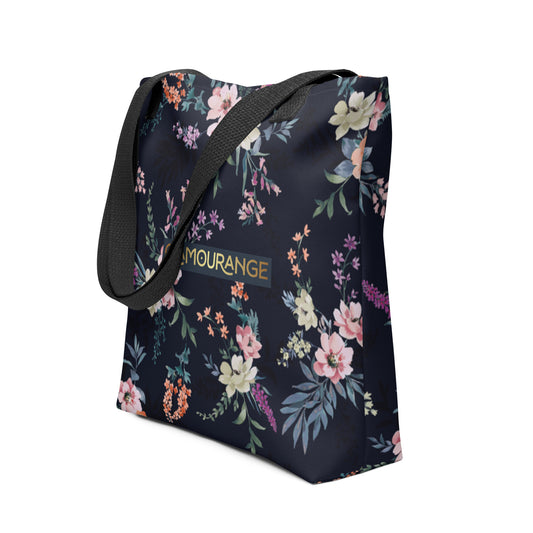 Tote Bag Women Designer (Flower Pattern 009)