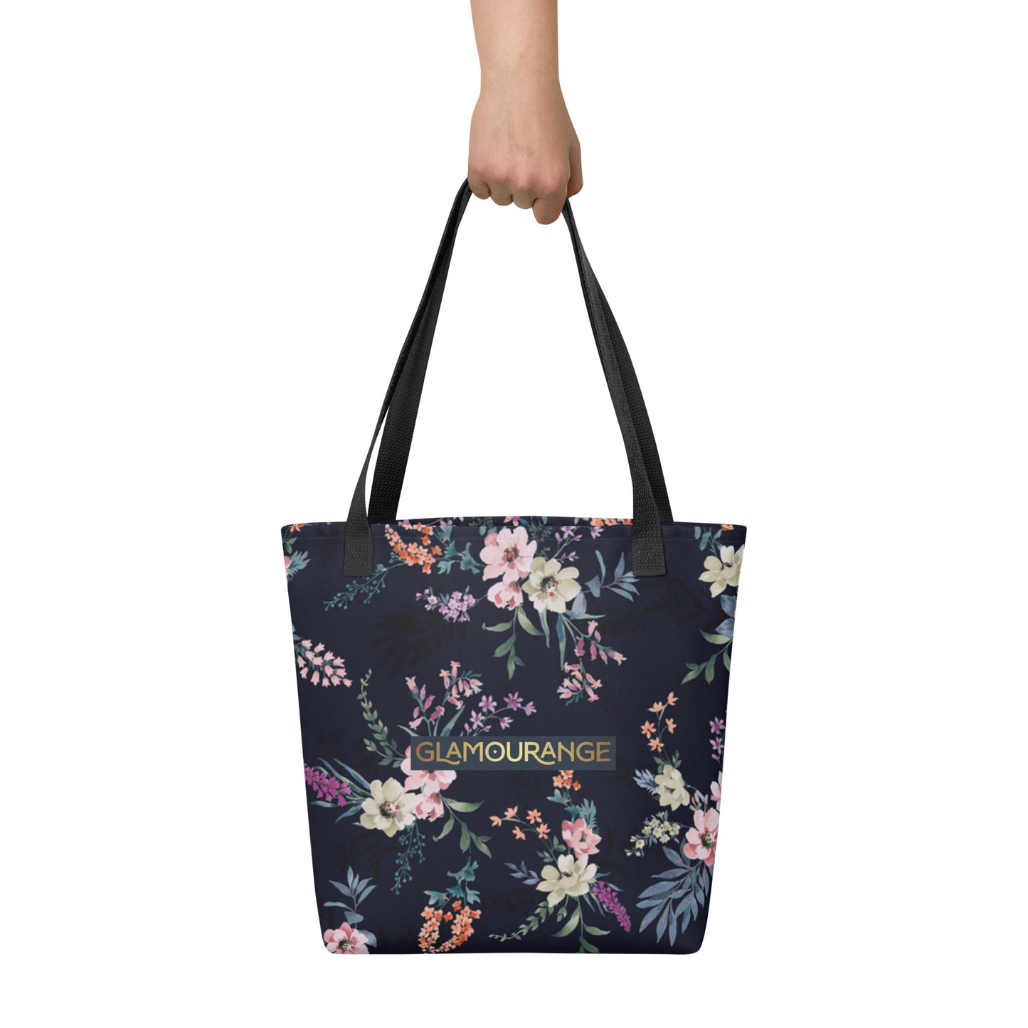 Tote Bag Women Designer (Flower Pattern 009)