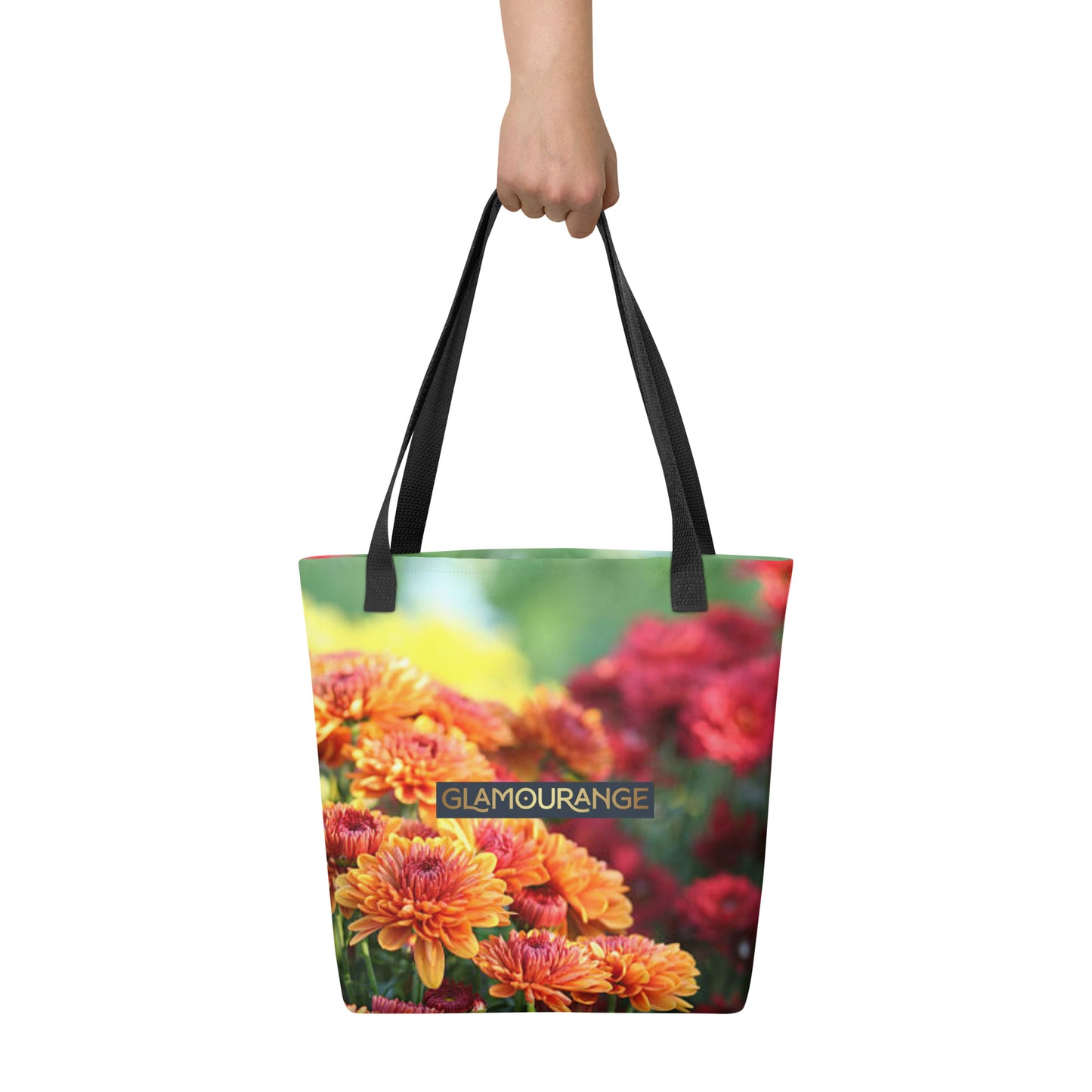 Tote Bag Women Designer (Flower Pattern 0019)