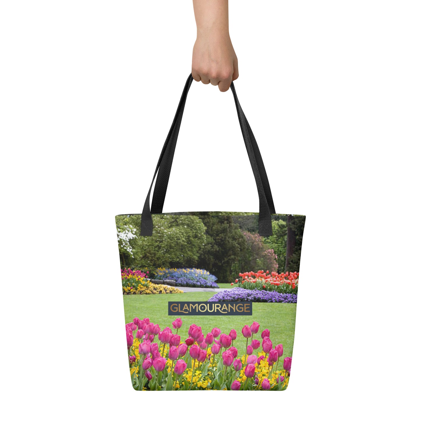 Tote Bag Women Designer (Flower Pattern 0020)