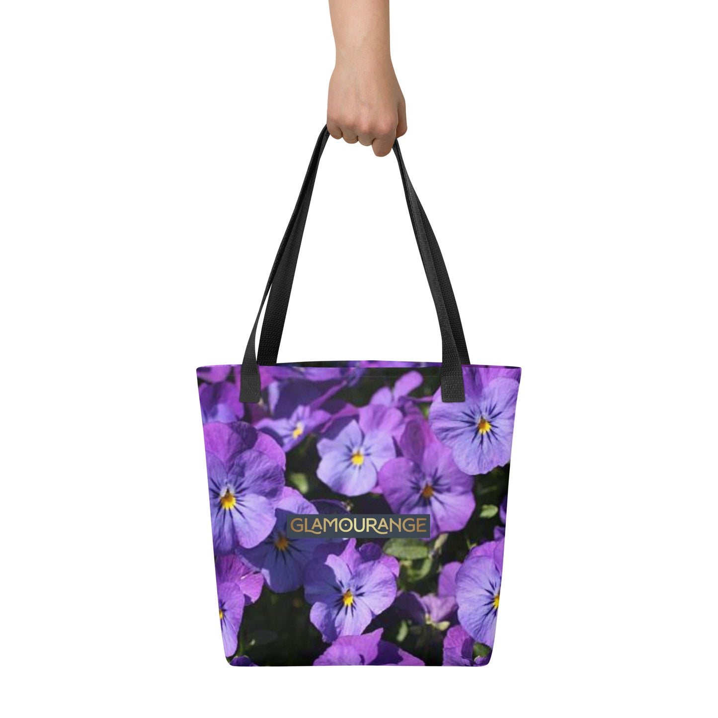 Tote Bag Women Designer (Flower Pattern 0024)